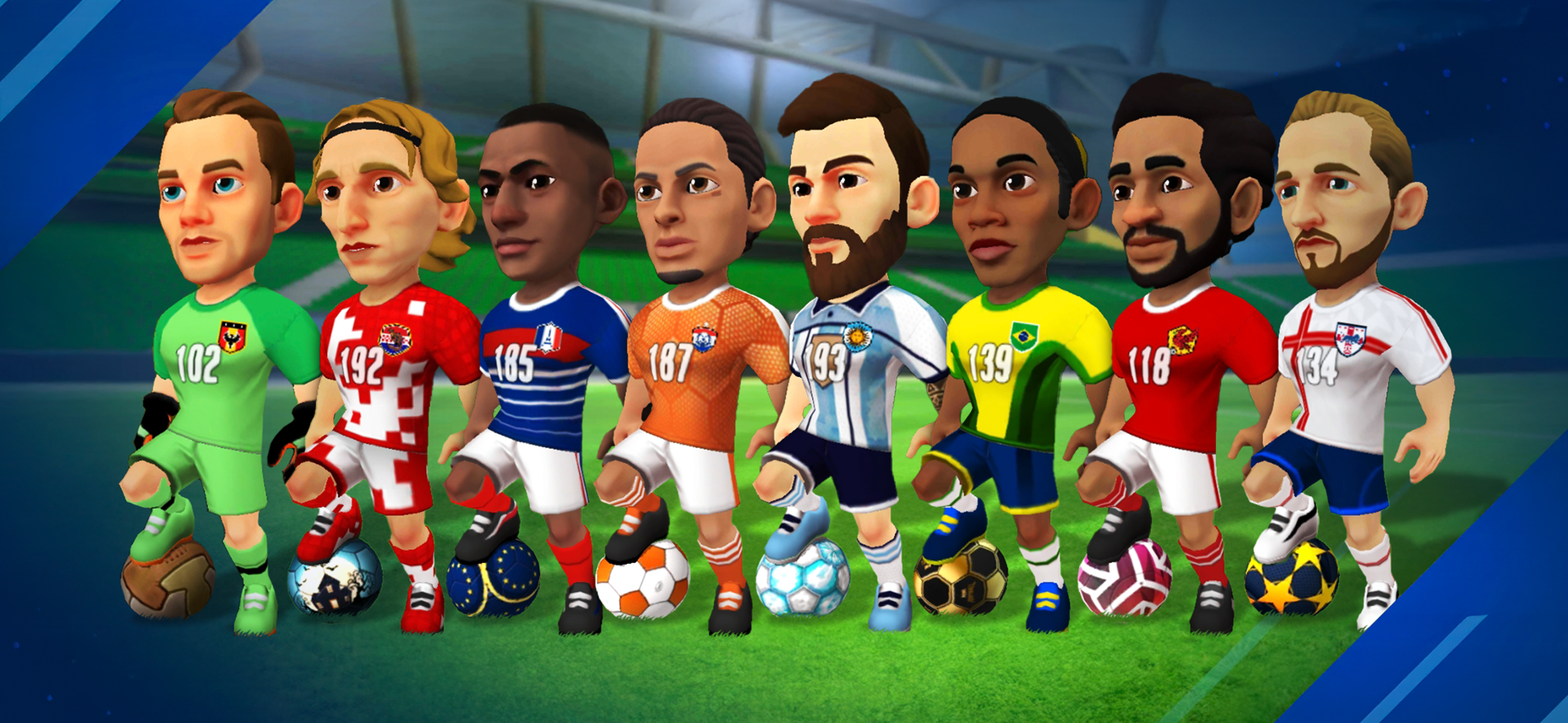 اسکرین شات 5 بازی Mini Football - Score goals