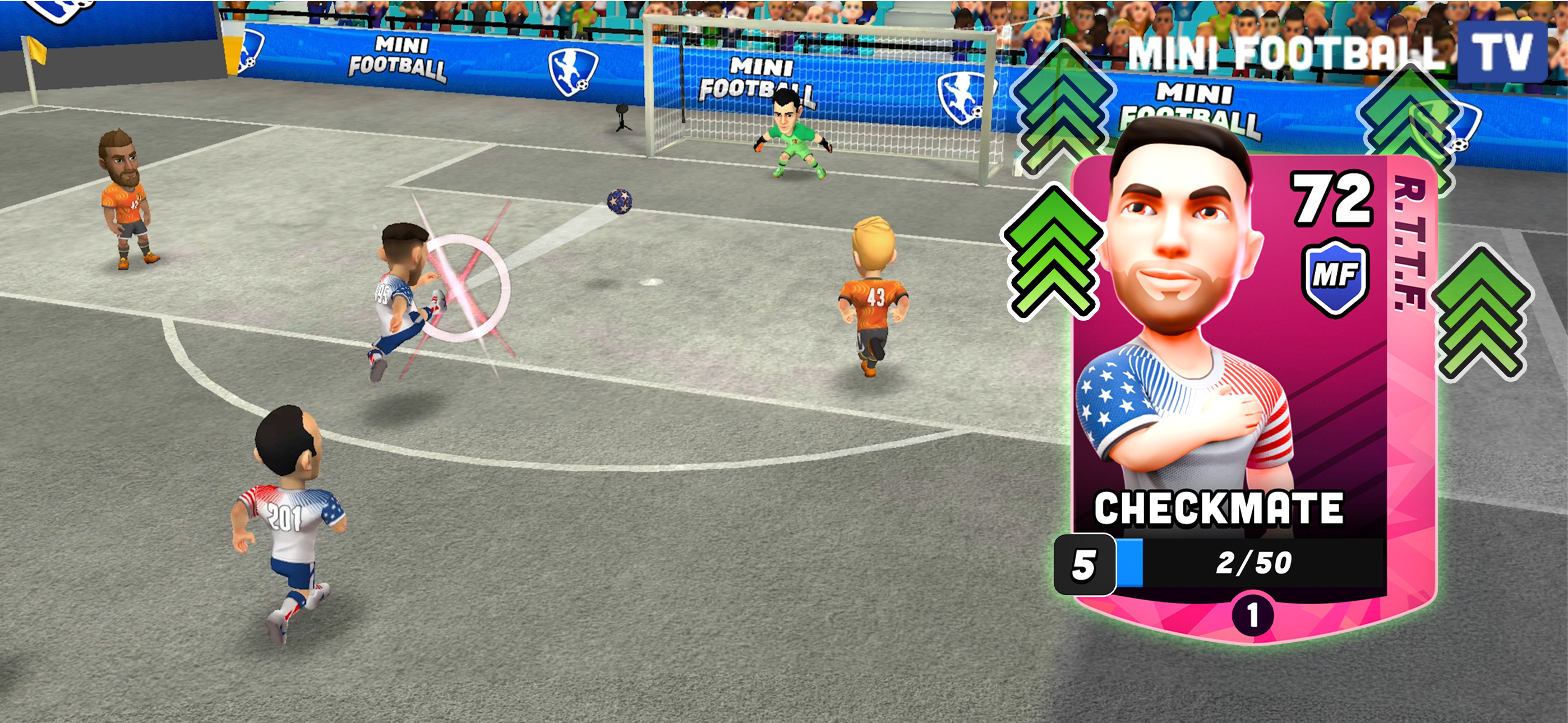 اسکرین شات 6 بازی Mini Football - Score goals