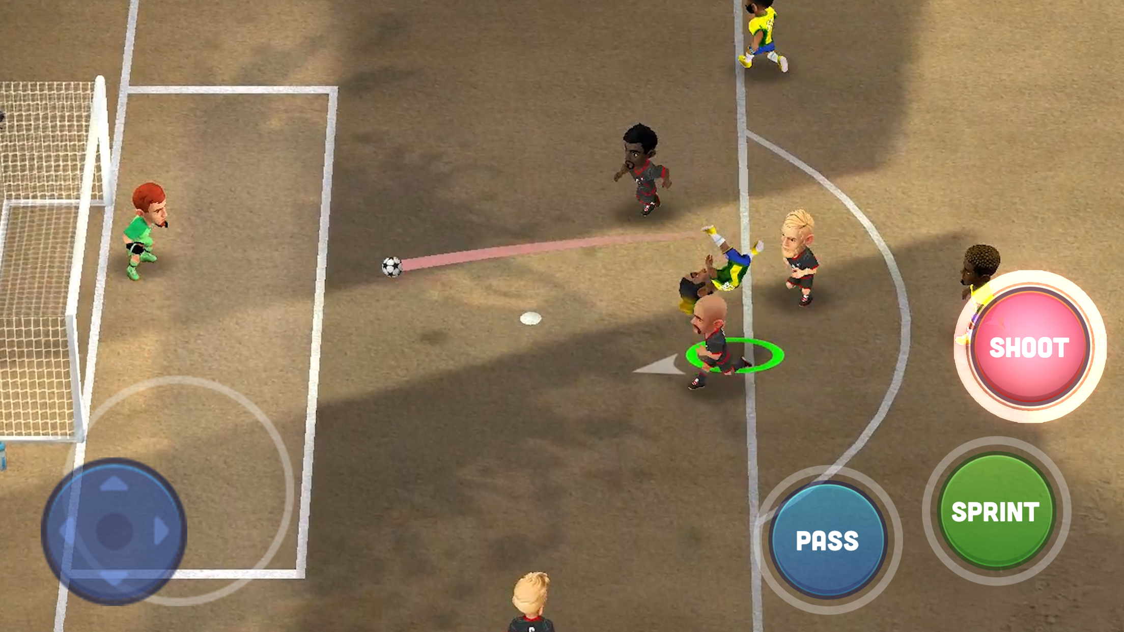 اسکرین شات 2 بازی Mini Football - Soccer games