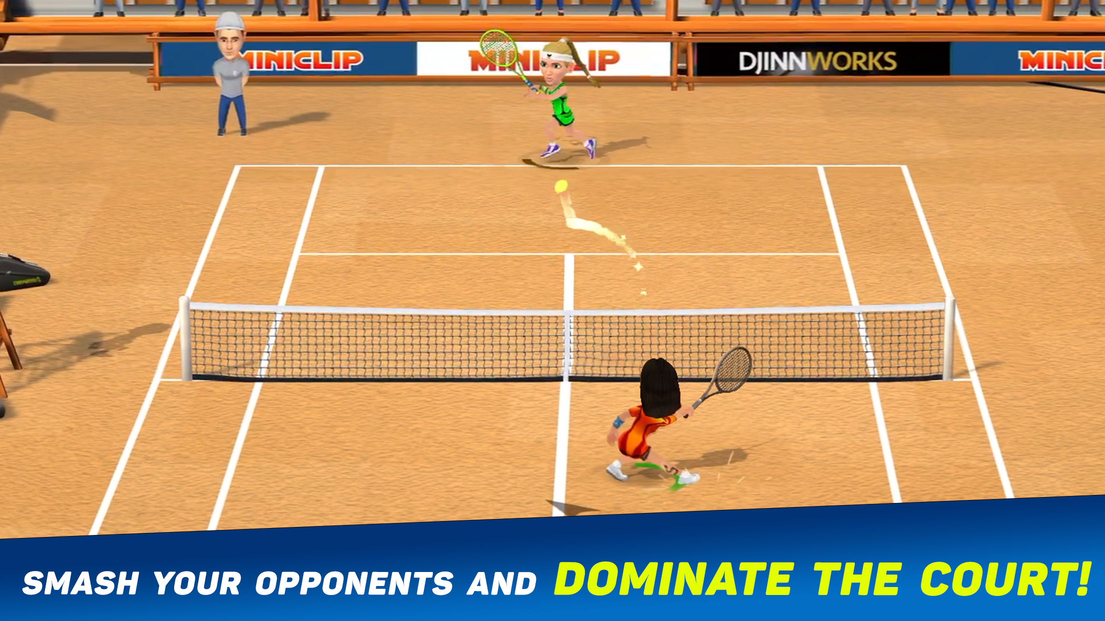اسکرین شات 2 بازی Mini Tennis: Perfect Smash