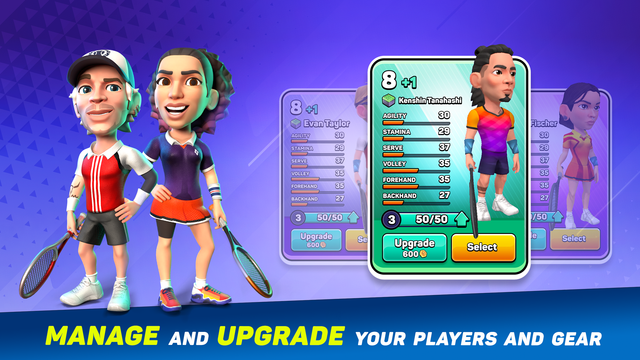 اسکرین شات 3 بازی Mini Tennis: Perfect Smash