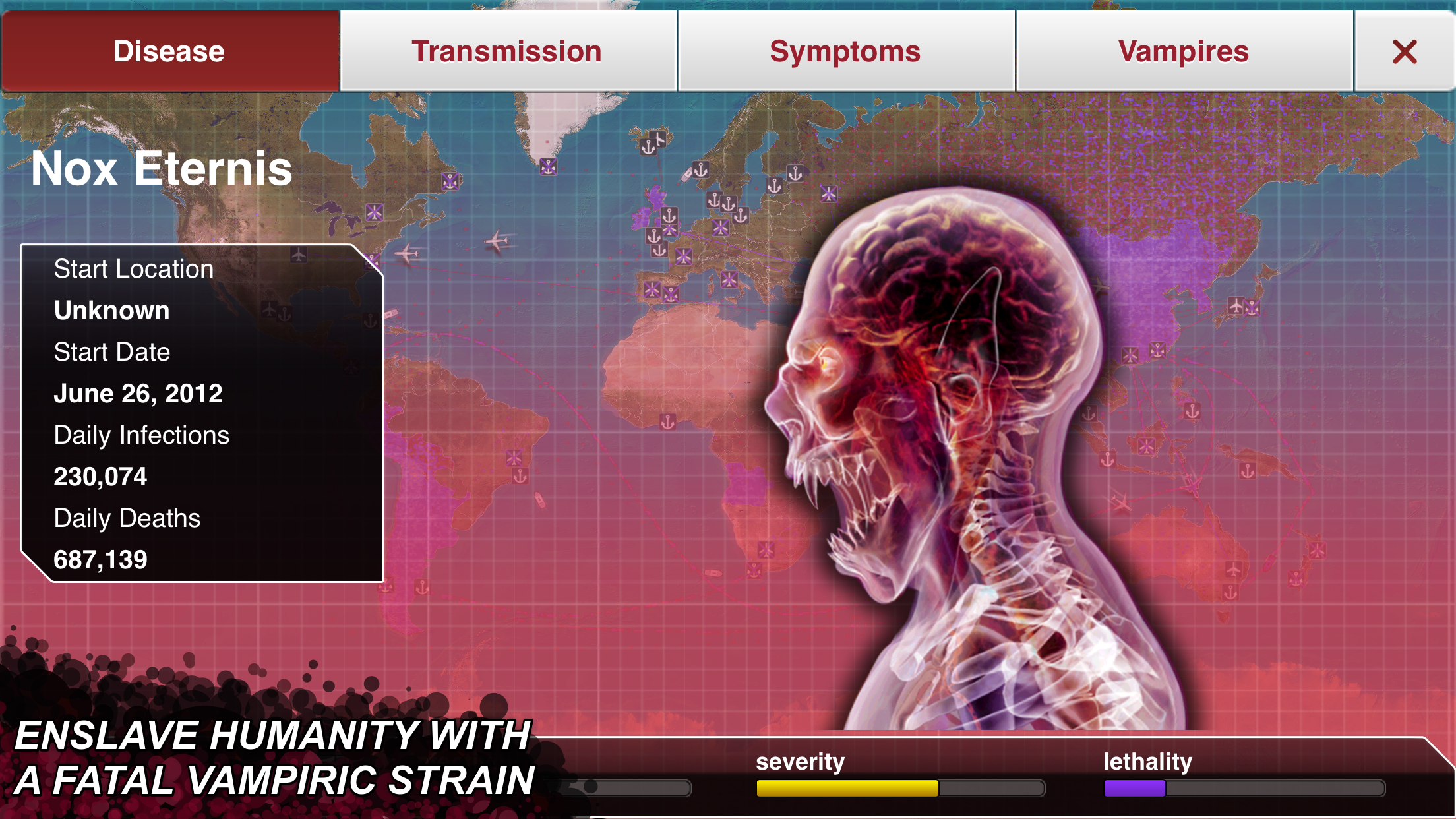 اسکرین شات 5 بازی Plague Inc.