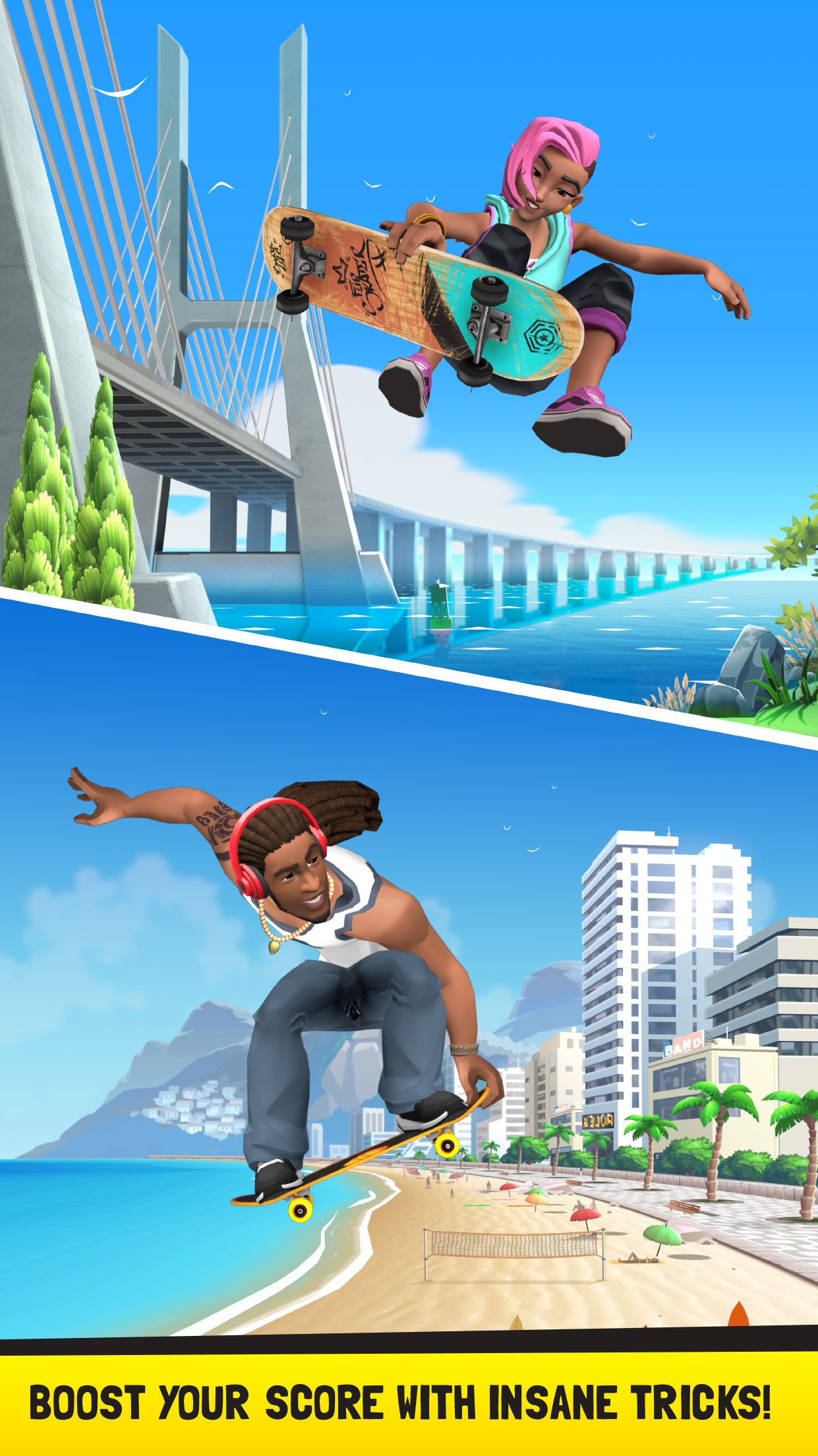 اسکرین شات 4 بازی Flip Skater