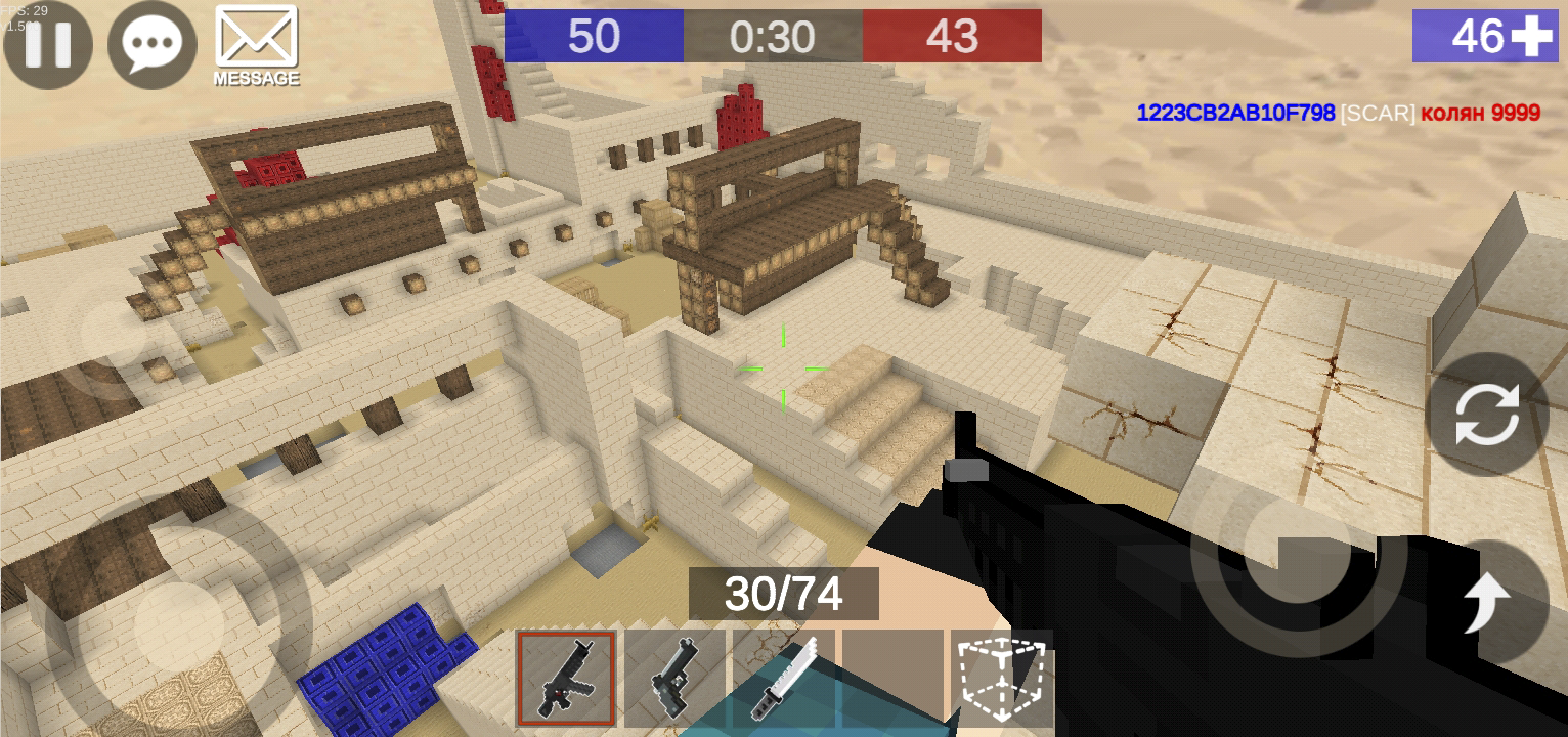 اسکرین شات 2 بازی Megacraft Block Craft 3D