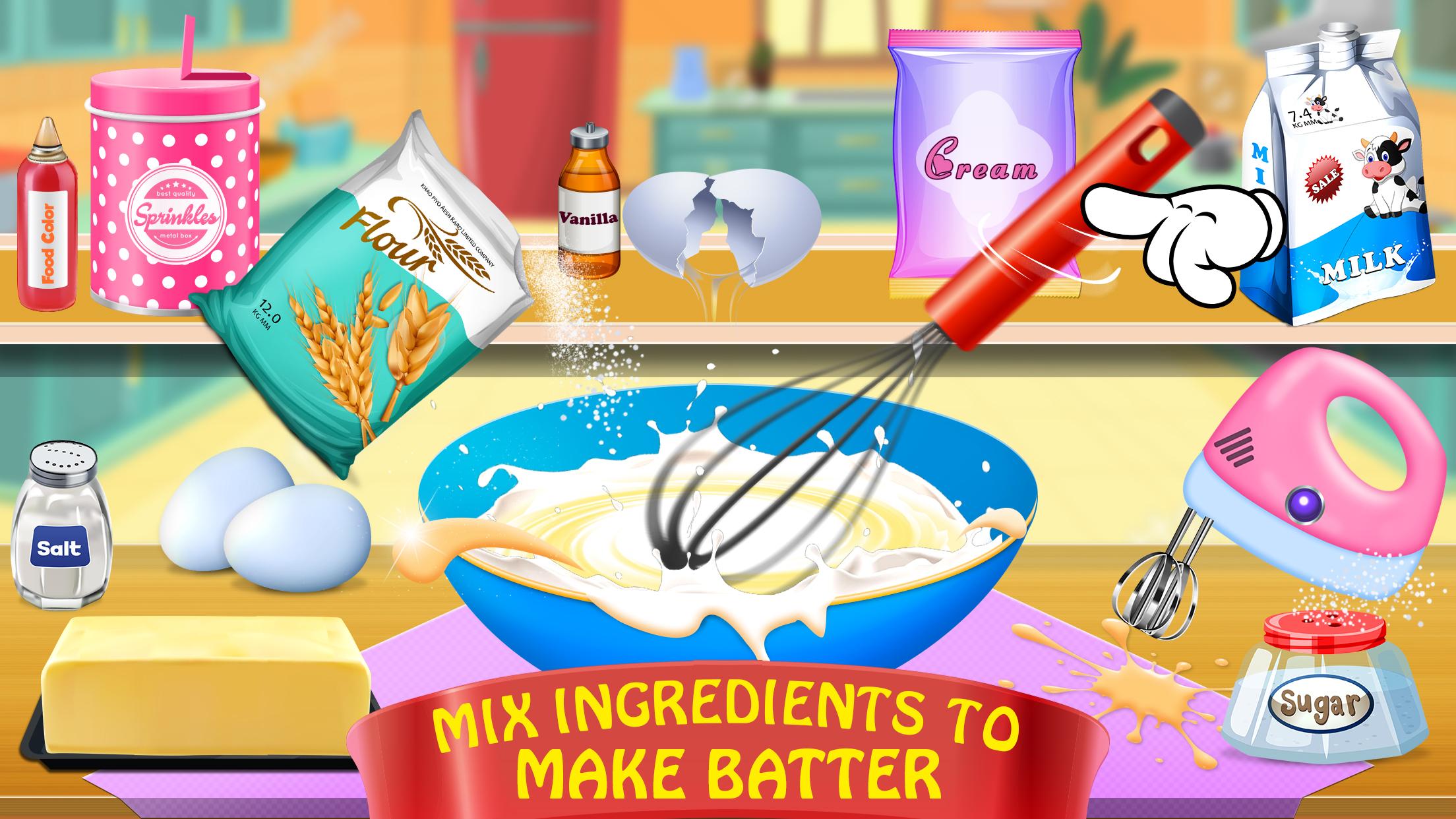 اسکرین شات 3 بازی Cake Master:Dessert Maker Game