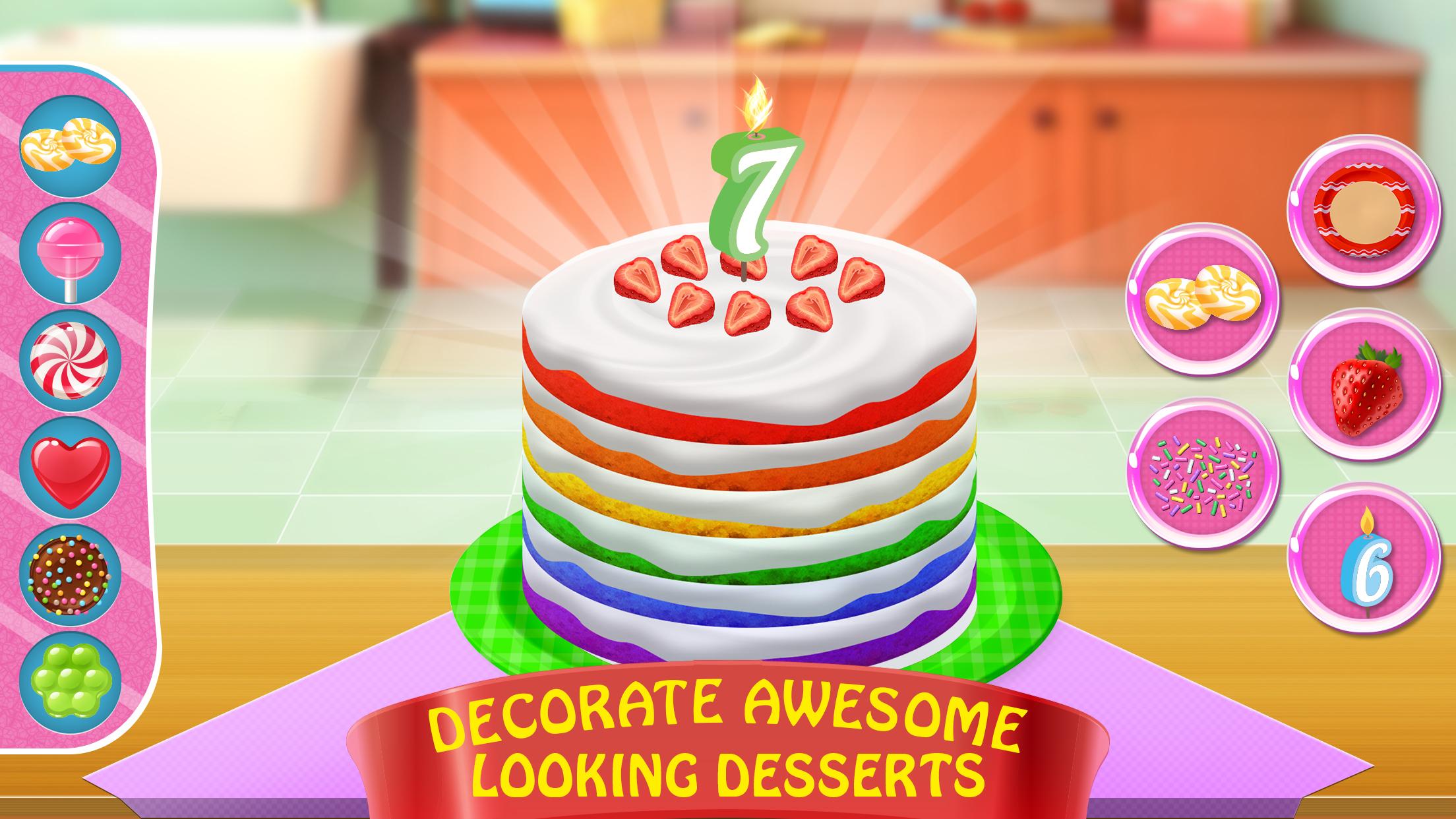 اسکرین شات 7 بازی Cake Master:Dessert Maker Game