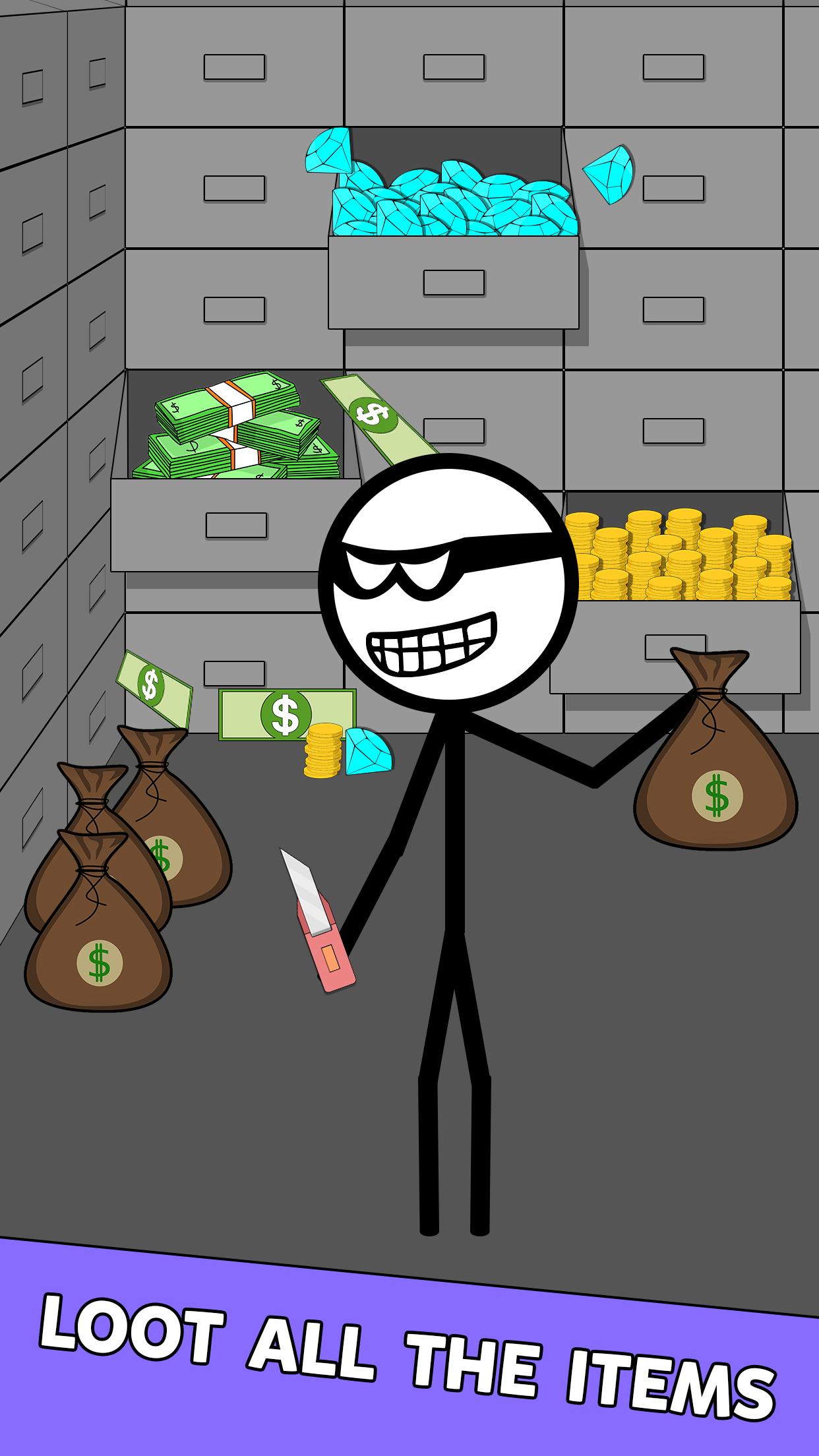 اسکرین شات 1 بازی Bank Robbery Word Mystery Game