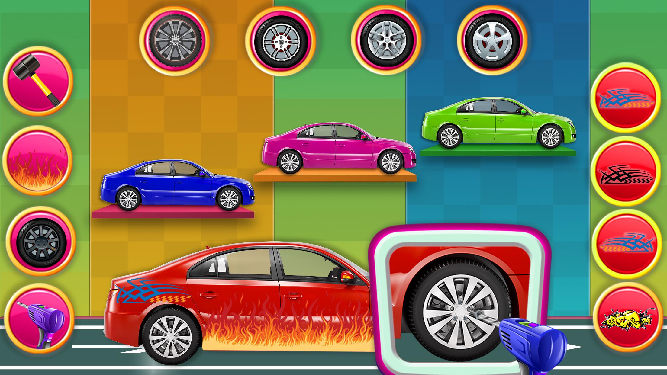 اسکرین شات 5 بازی Sports Car Builder Factory