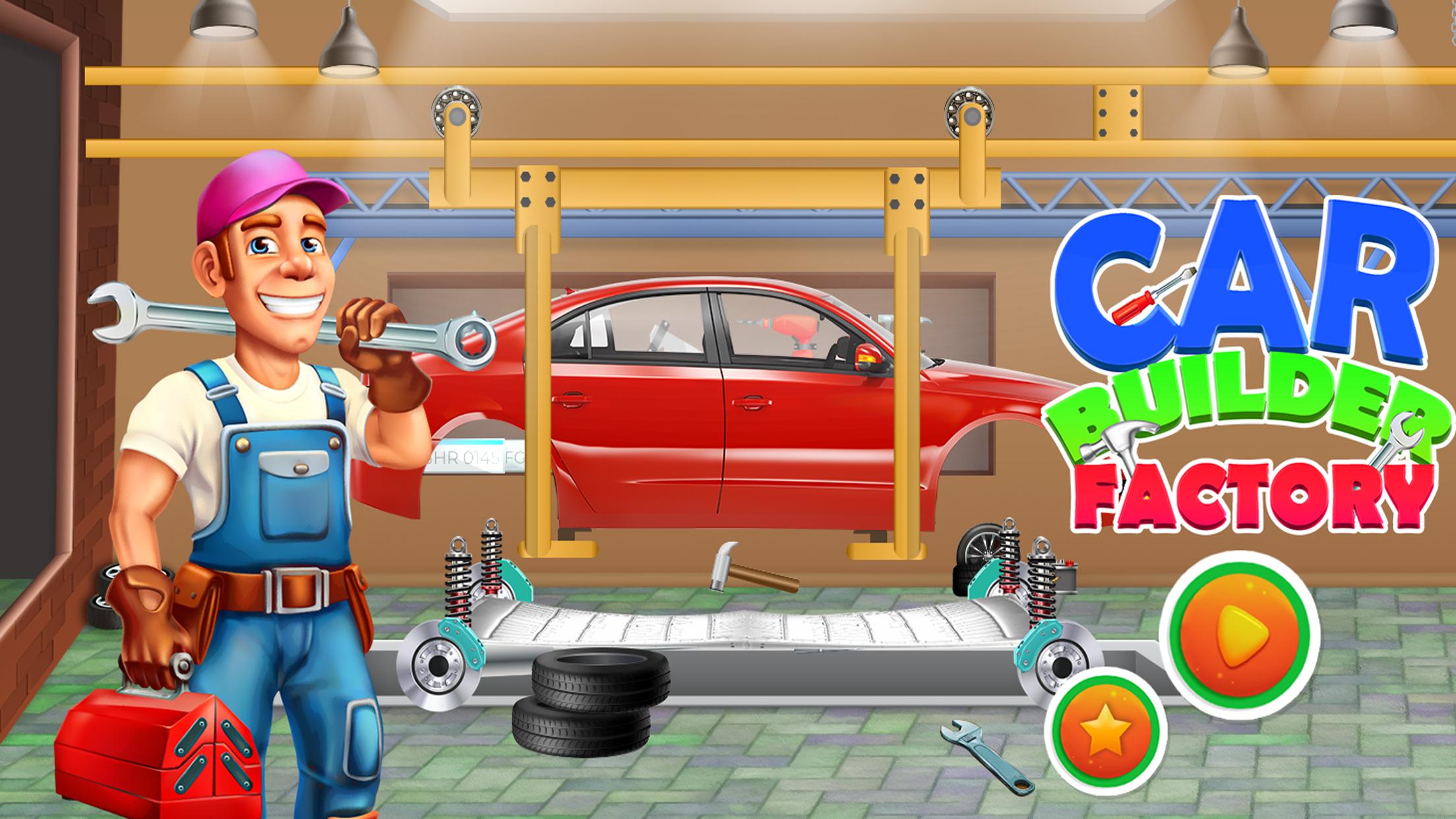 اسکرین شات 4 بازی Sports Car Builder Factory