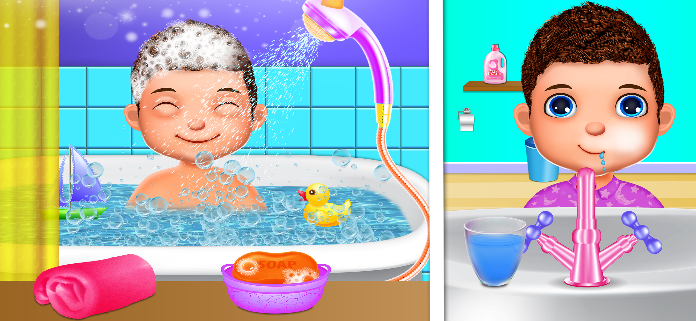 اسکرین شات 4 بازی Emma Back To School Life Games