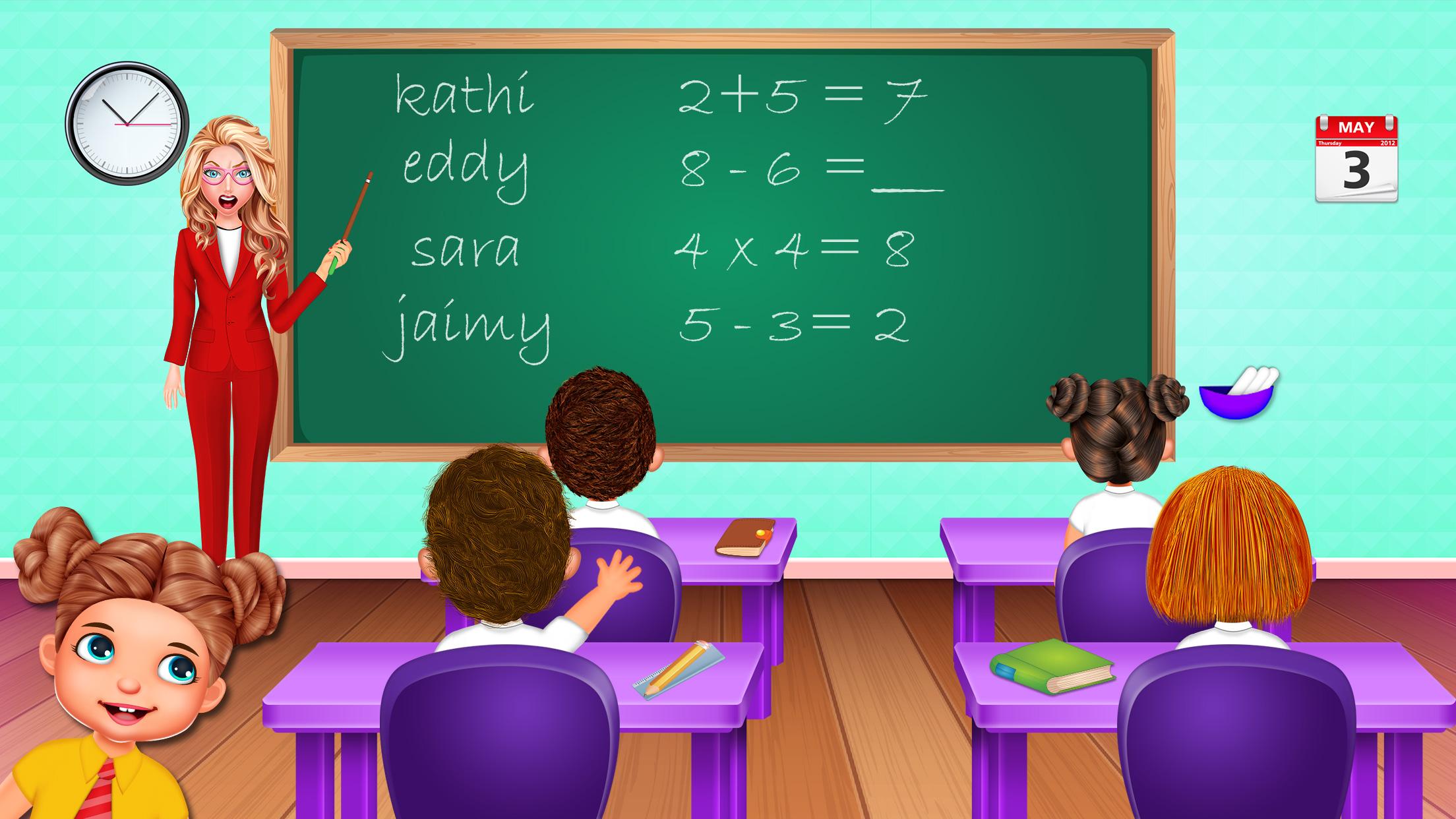 اسکرین شات 4 بازی High School Teacher Craze Fun