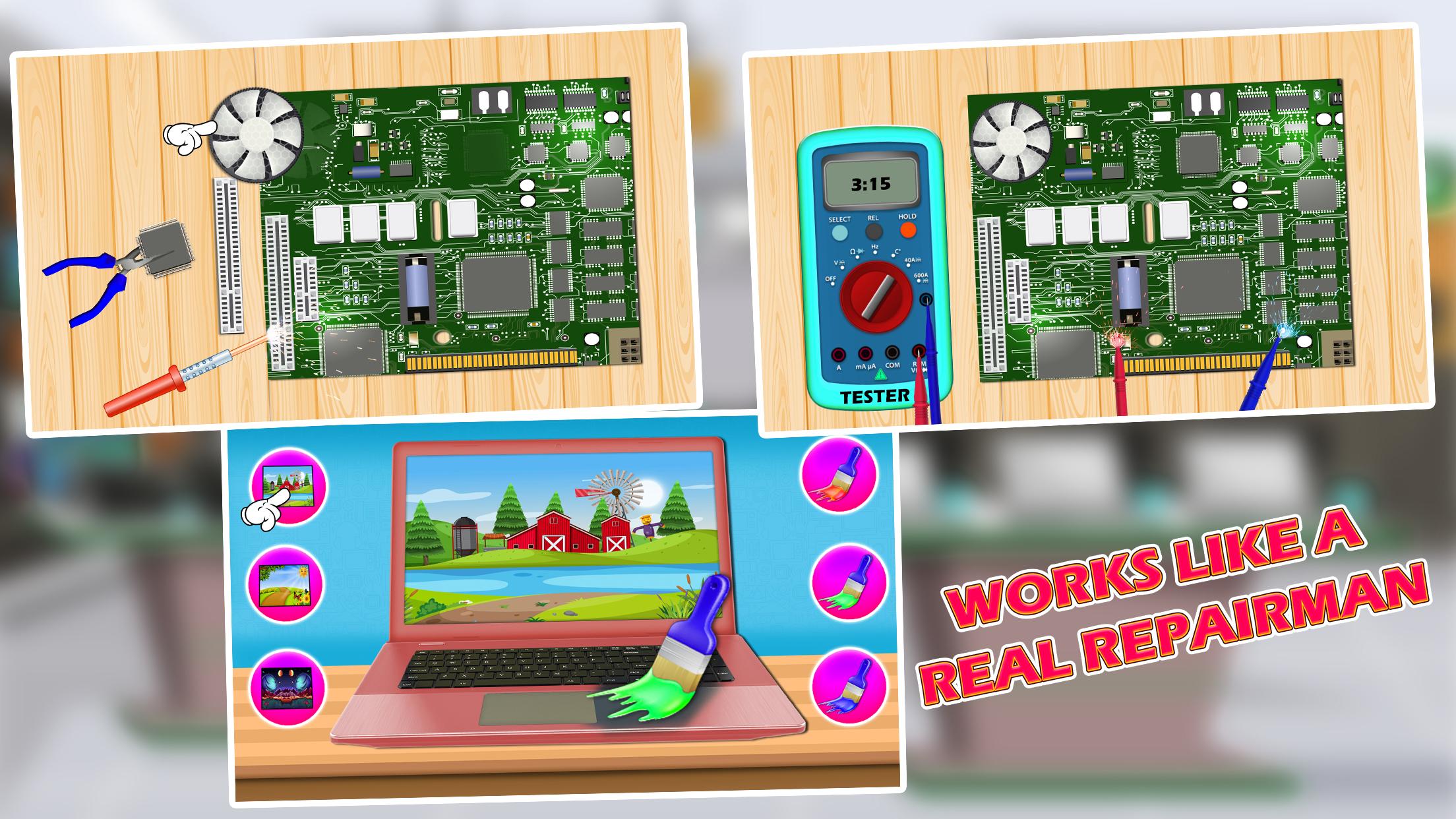 اسکرین شات 5 بازی Mobile Phone Repair Shop Game