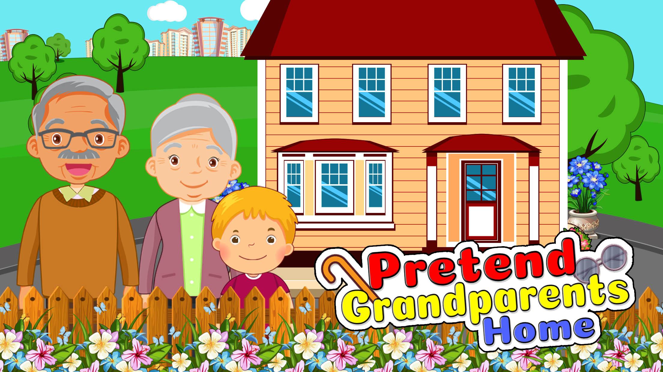 اسکرین شات 1 بازی Pretend Grandparents Home