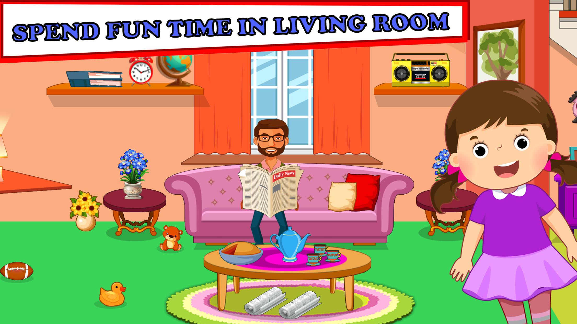 اسکرین شات 3 بازی Pretend Grandparents Home