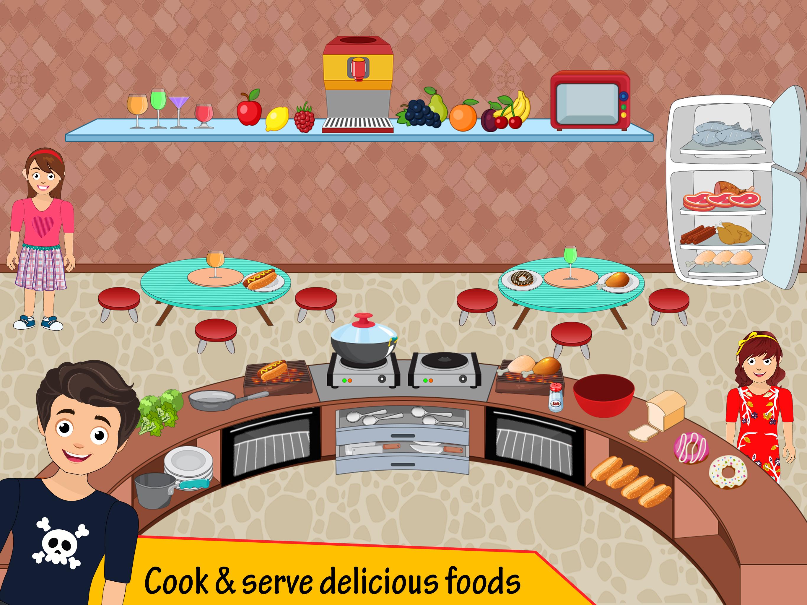 اسکرین شات 4 بازی Pretend Play Cruise Trip: Town