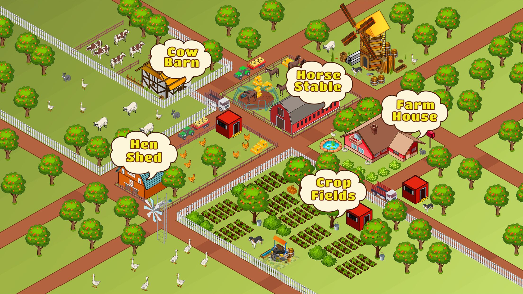 اسکرین شات 7 بازی Pretend Play Farm Village Life