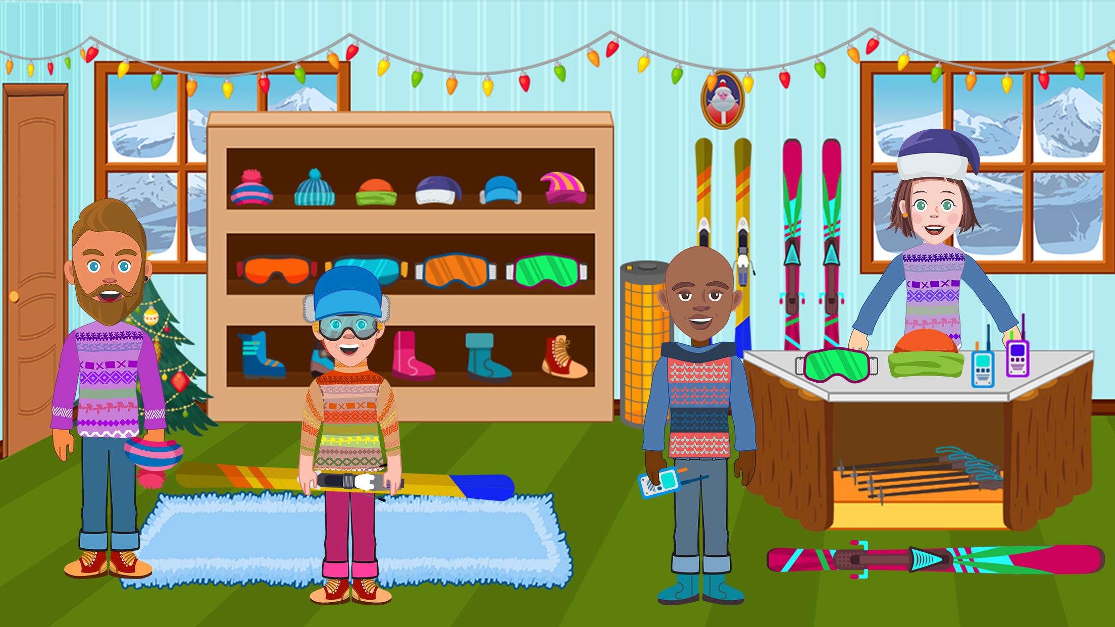 اسکرین شات 3 بازی Pretend Play Alps Life Town