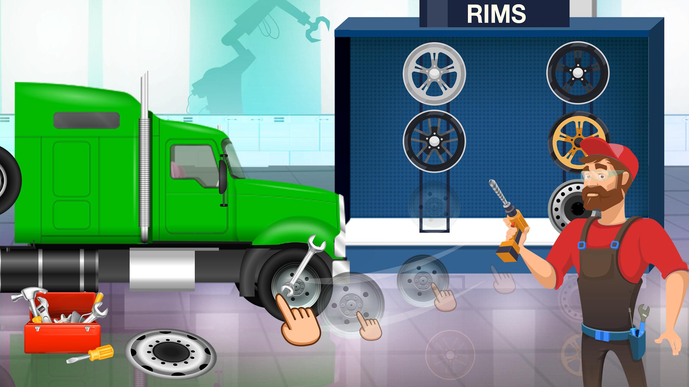 اسکرین شات 5 بازی Truck Maker Factory Car Build