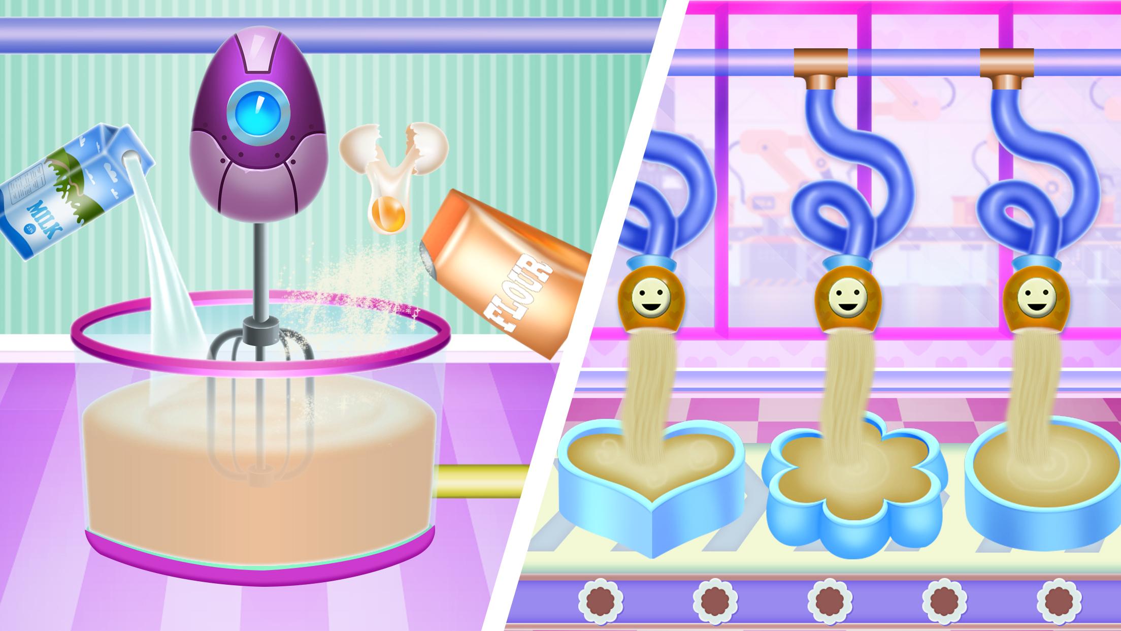 اسکرین شات 3 بازی Wed Party Cake Factory Game