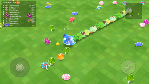 اسکرین شات بازی Sweet Crossing: Snake.io 4