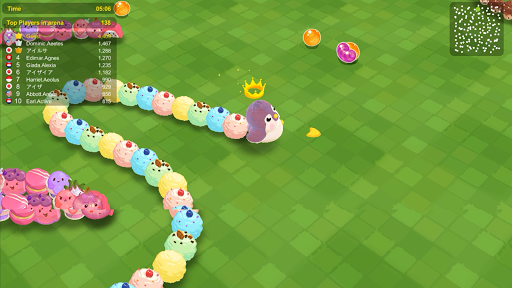 اسکرین شات بازی Sweet Crossing: Snake.io 1