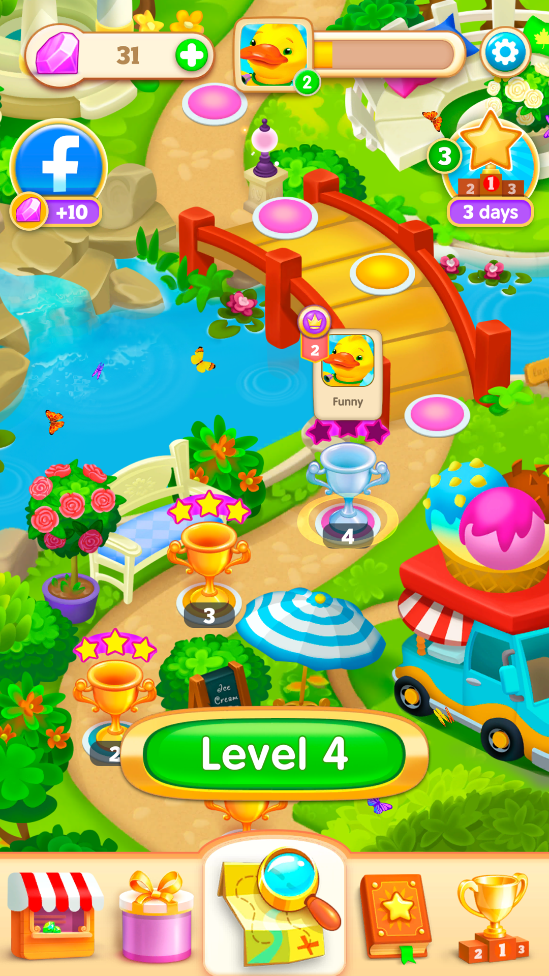 اسکرین شات 2 بازی Fun Differences－Find & Spot It