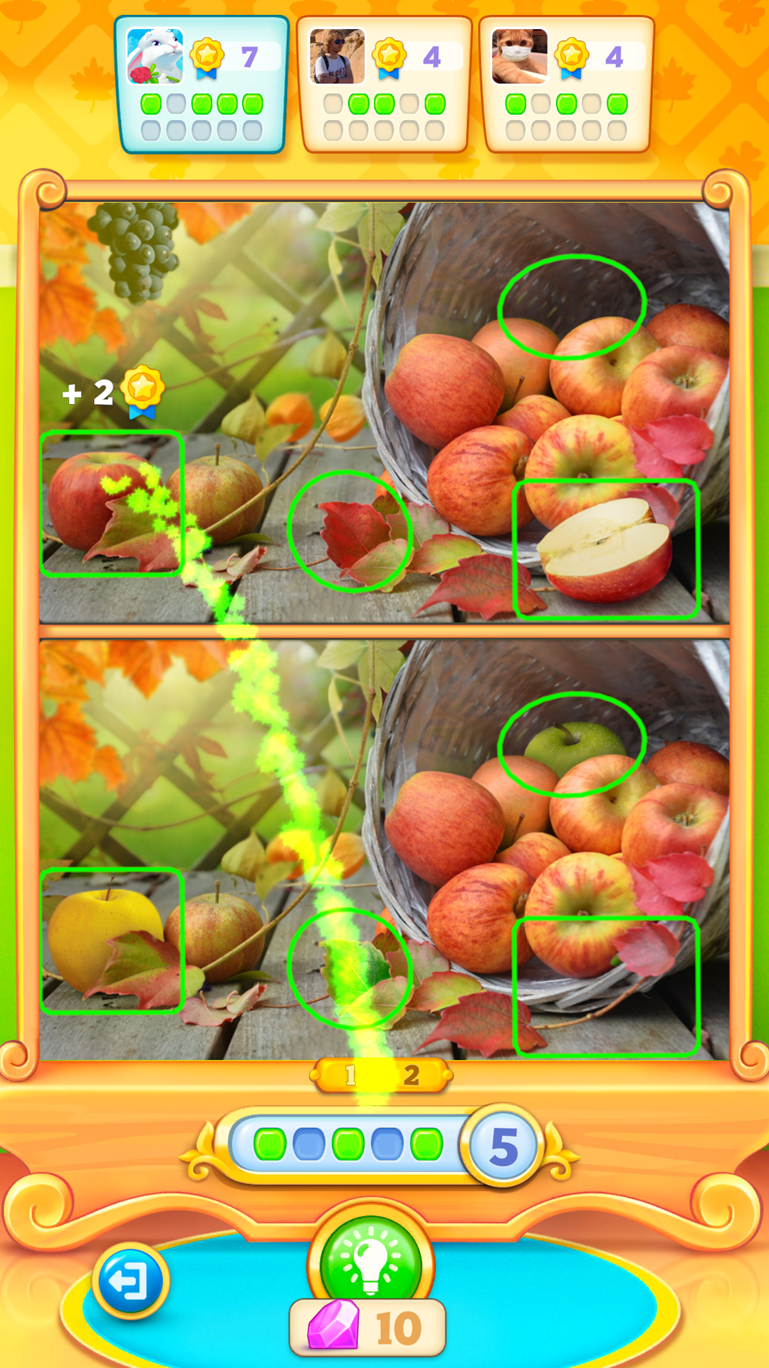 اسکرین شات 5 بازی Fun Differences－Find & Spot It