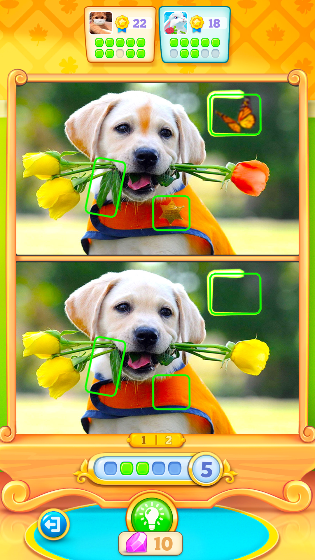 اسکرین شات 1 بازی Fun Differences－Find & Spot It