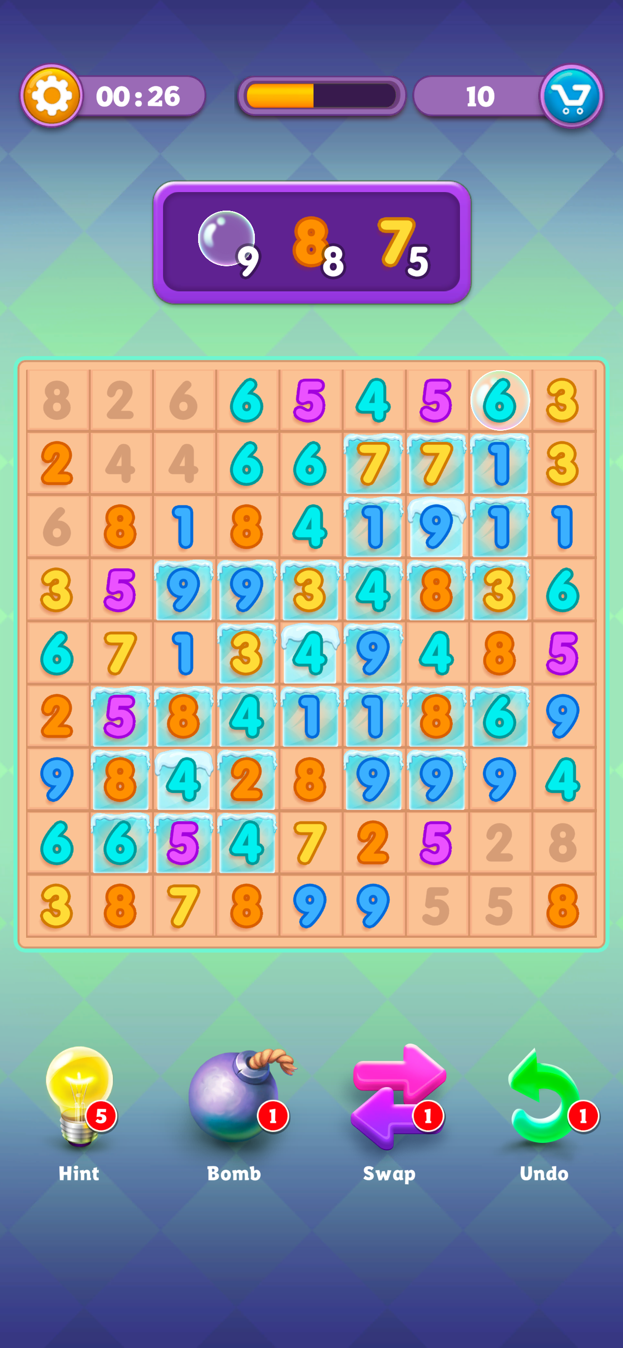 اسکرین شات 3 بازی Get Ten - Puzzle Game Numbers!