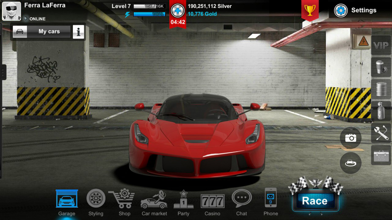 اسکرین شات 3 بازی Tuner Life Online Drag Racing