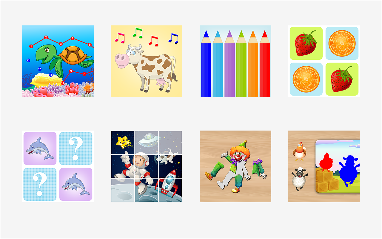 اسکرین شات 1 بازی Educational Games for Kids