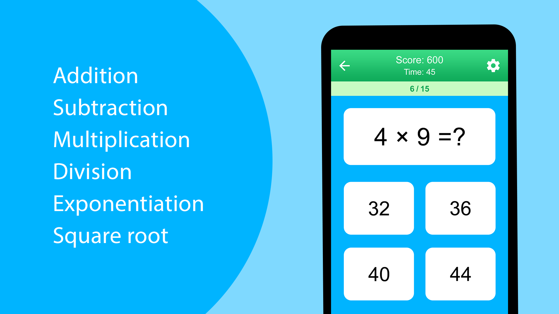 اسکرین شات 2 بازی Math Games