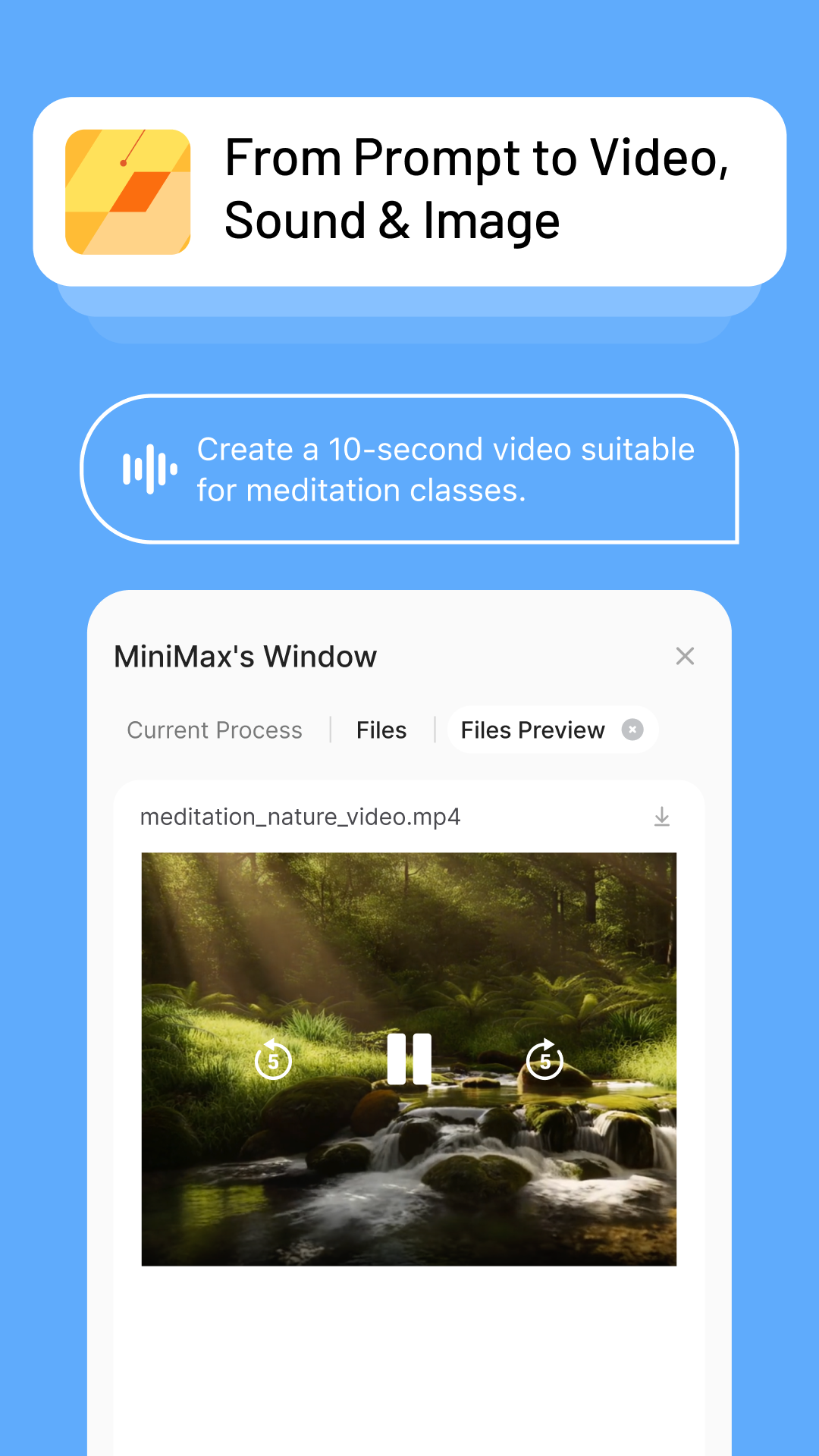 اسکرین شات 4 برنامه MiniMax - Your AI Agent
