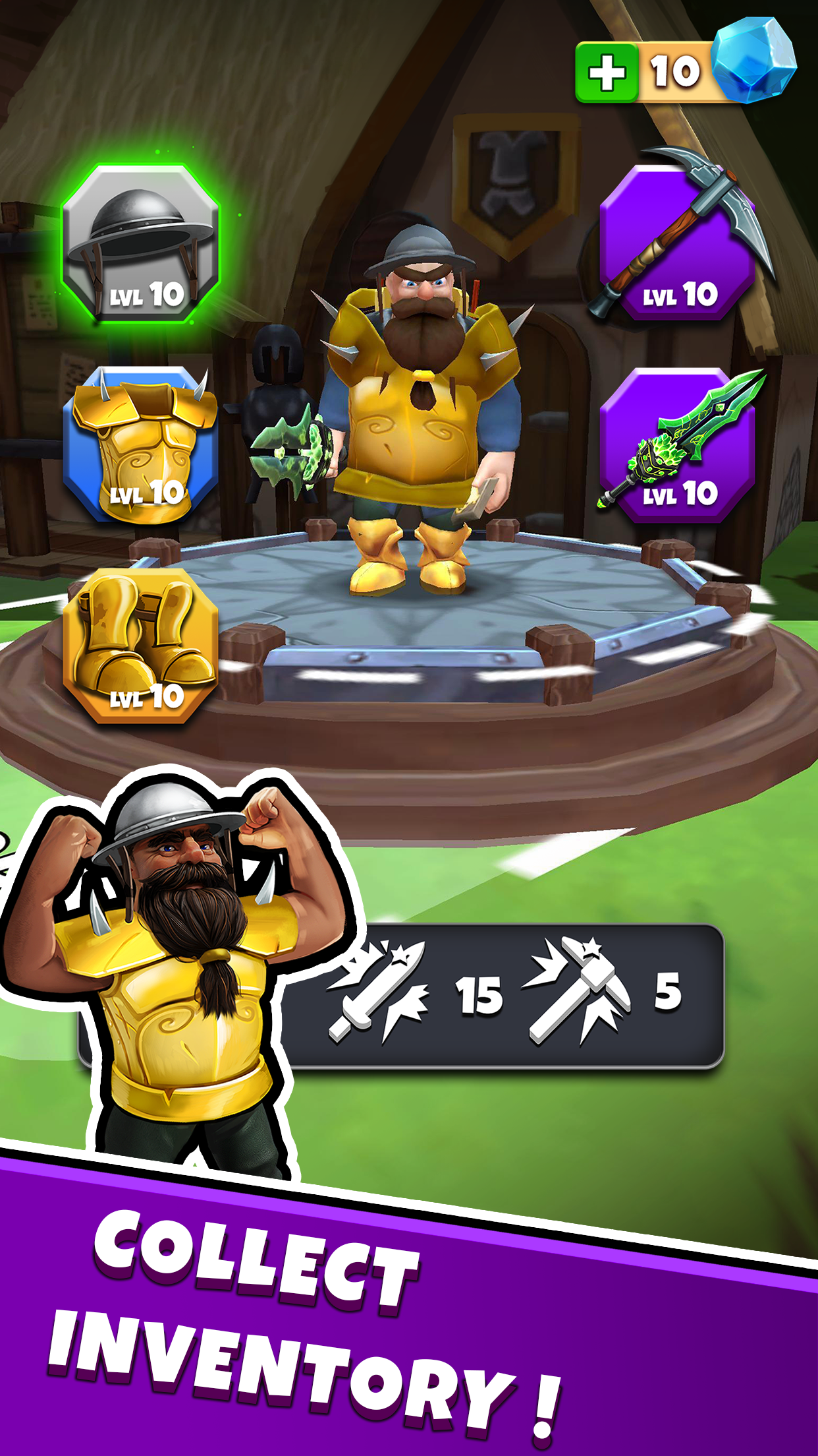 اسکرین شات 6 بازی Mine & Slash: Arcade RPG Games