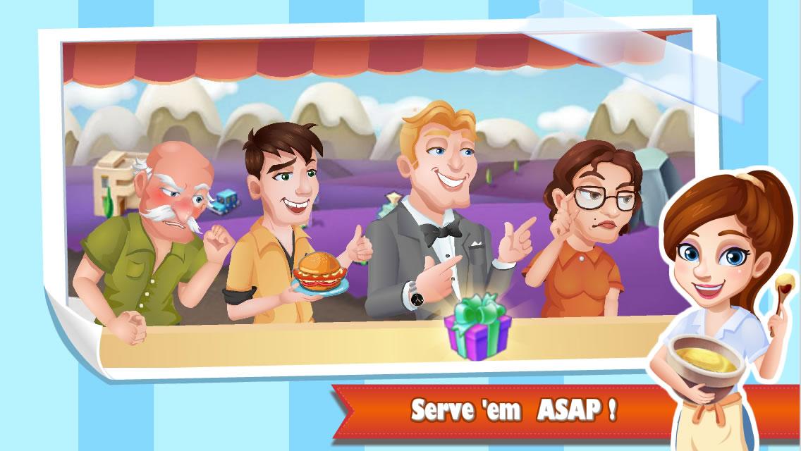 اسکرین شات 3 بازی Chef Fever: Crazy Kitchen Rest