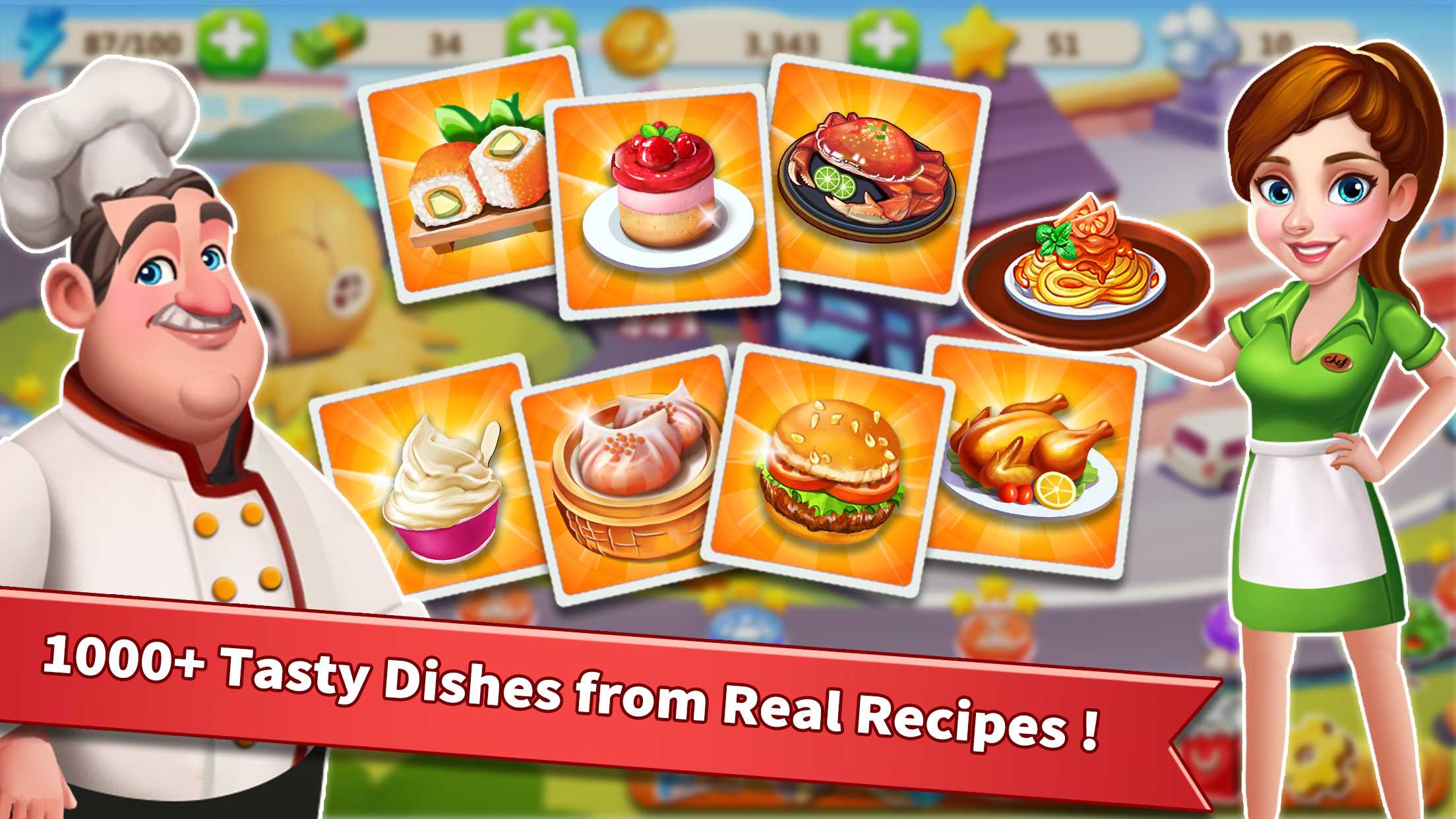 اسکرین شات 5 بازی Rising Super Chef - Cook Fast