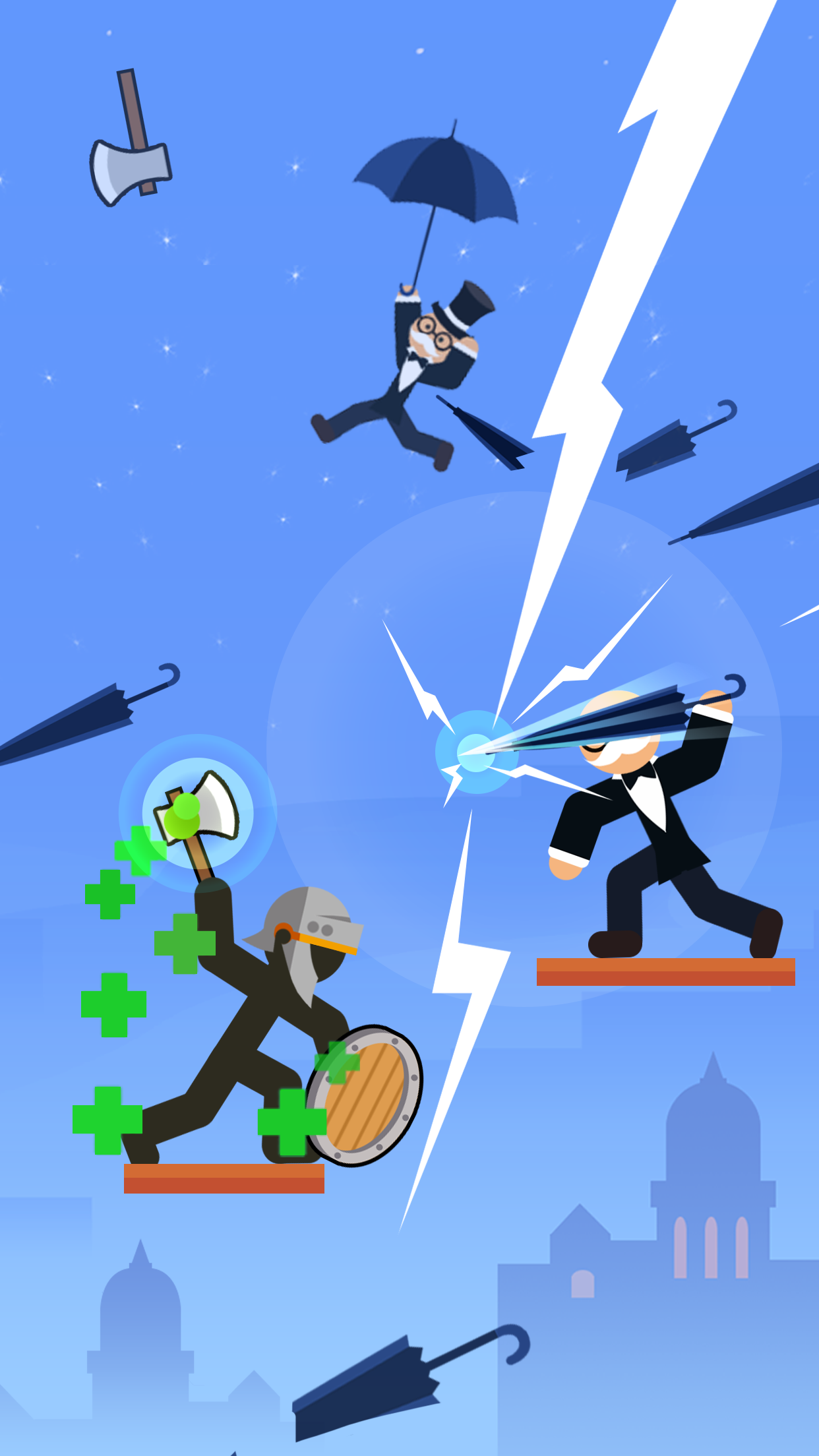 اسکرین شات 2 بازی The Warrior - Top Stickman