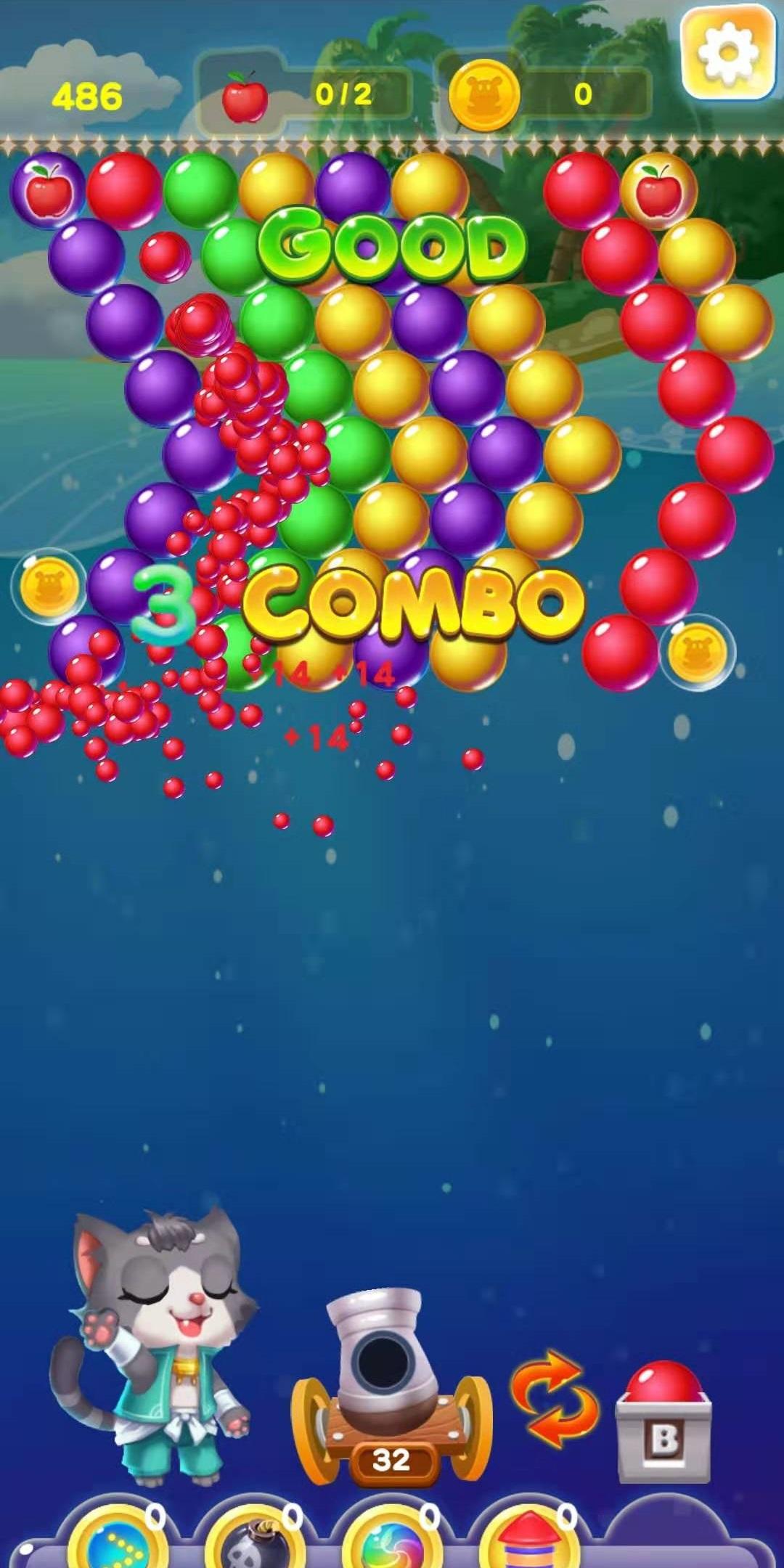 اسکرین شات 4 بازی Pop Shooter Hahuhu