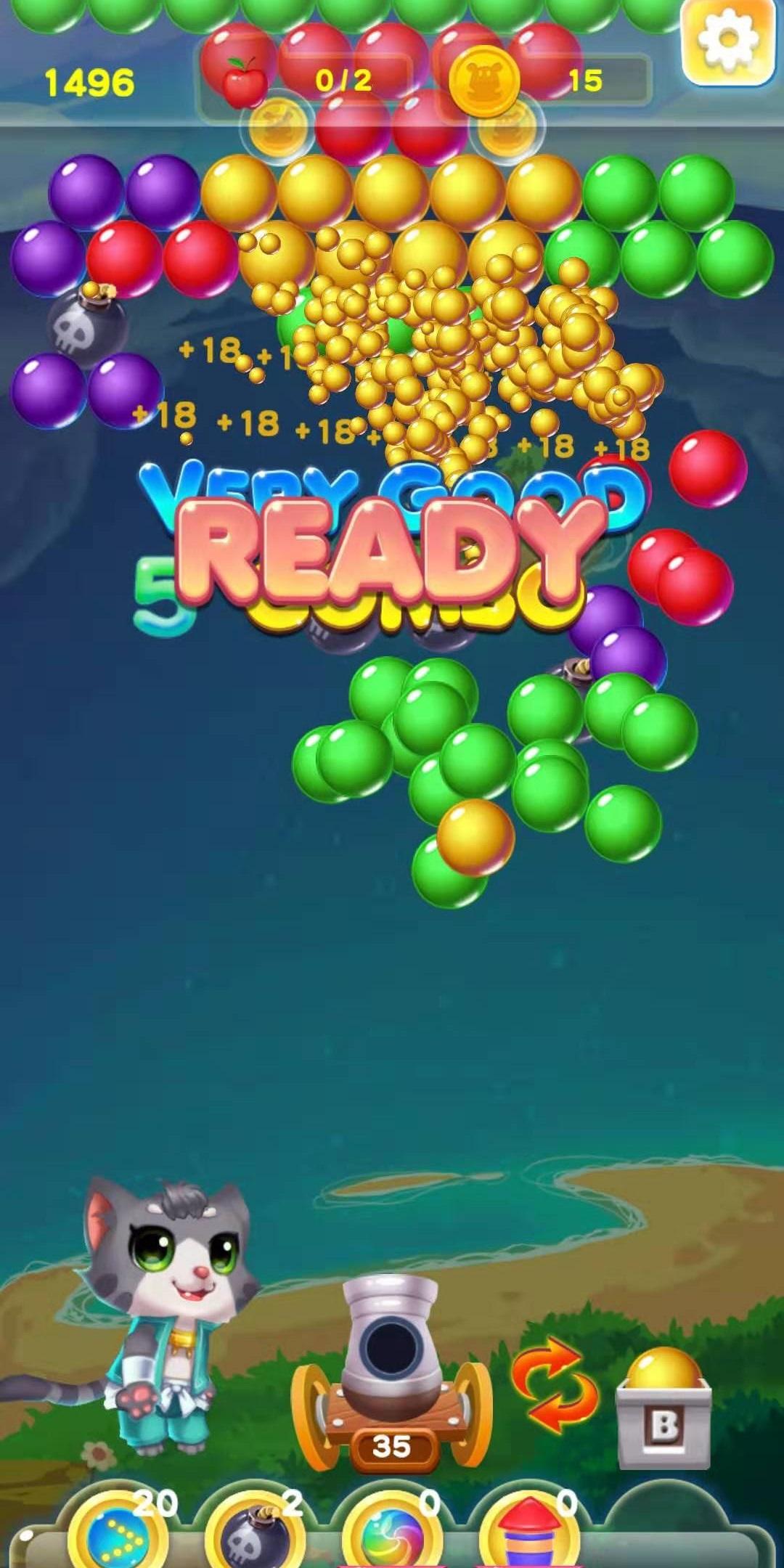اسکرین شات 7 بازی Pop Shooter Hahuhu