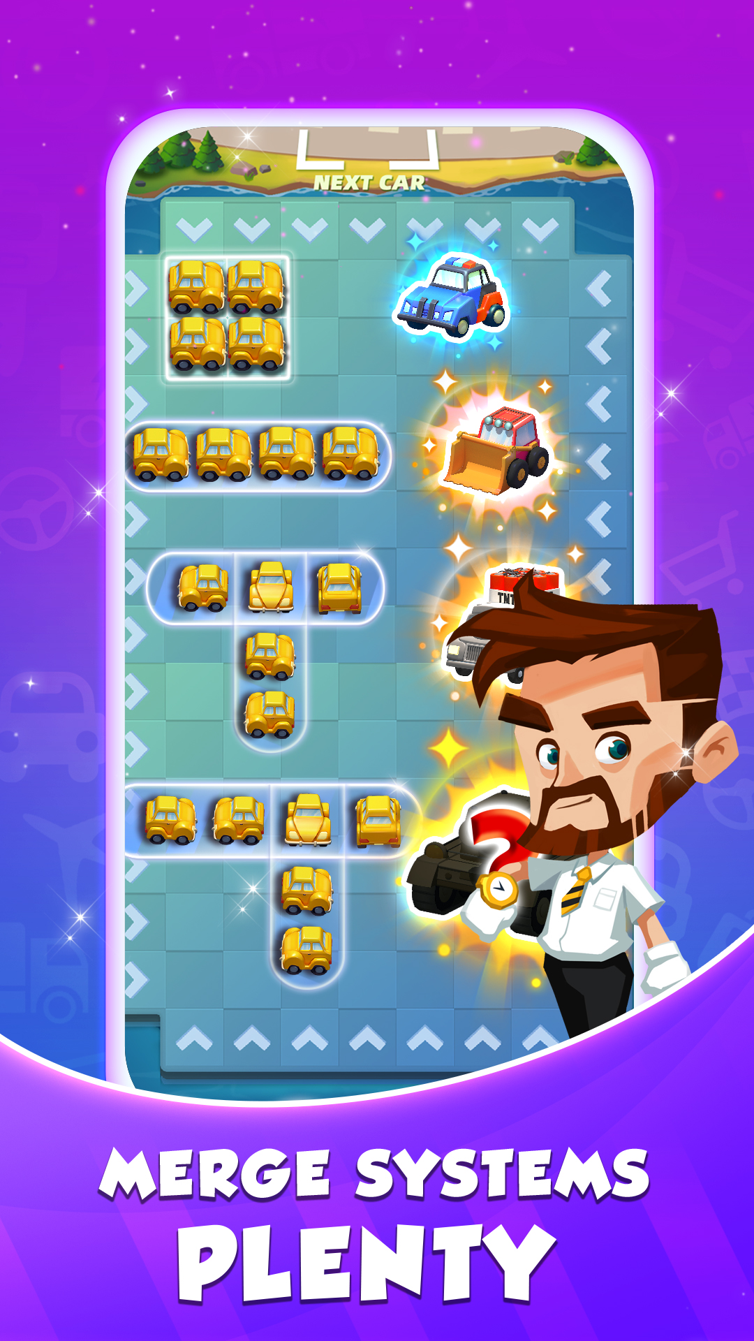 اسکرین شات 5 بازی Car Puzzle - Match 3 Jam Game
