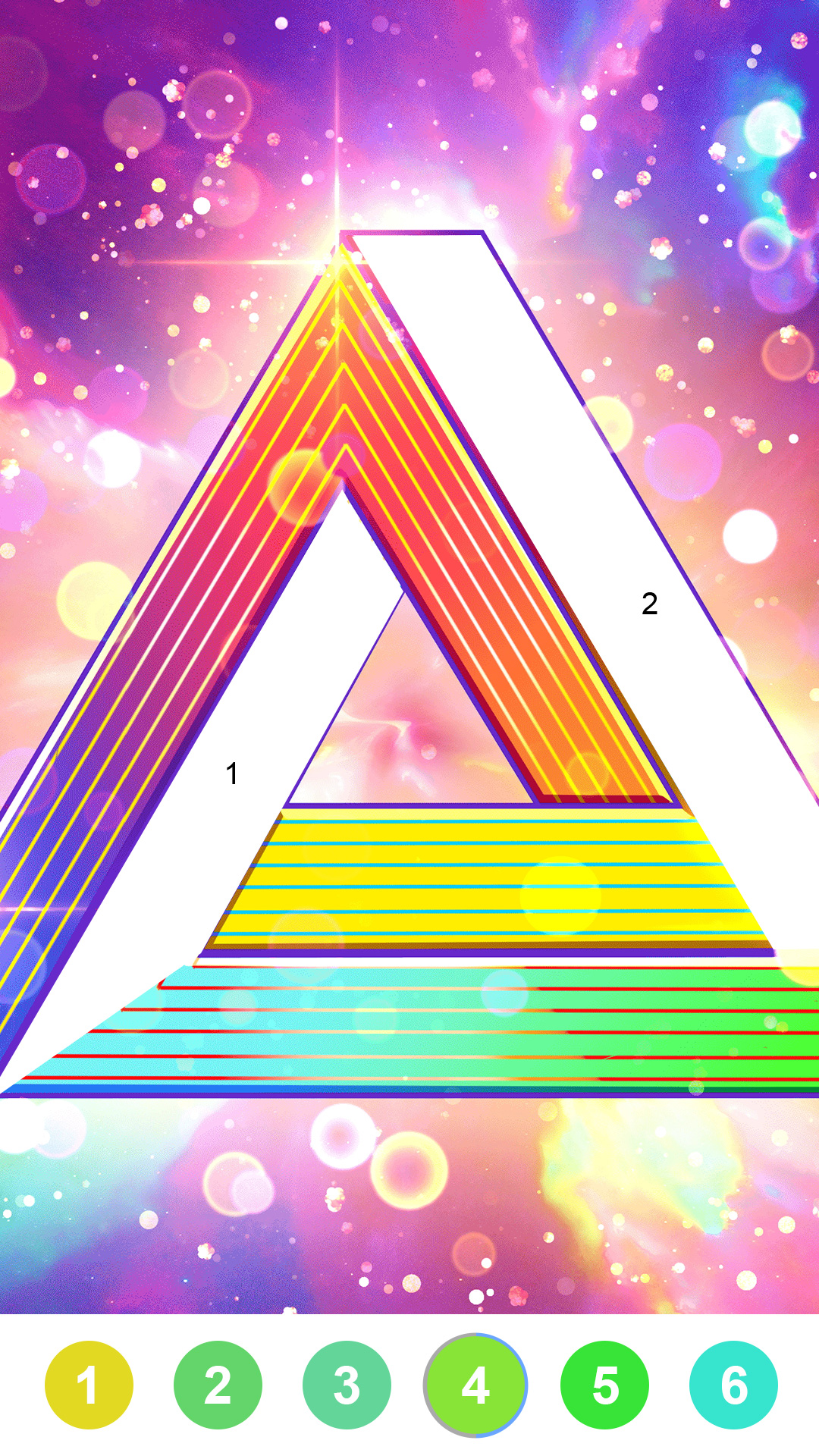 اسکرین شات 4 بازی Coloring Magic:Paint by Number