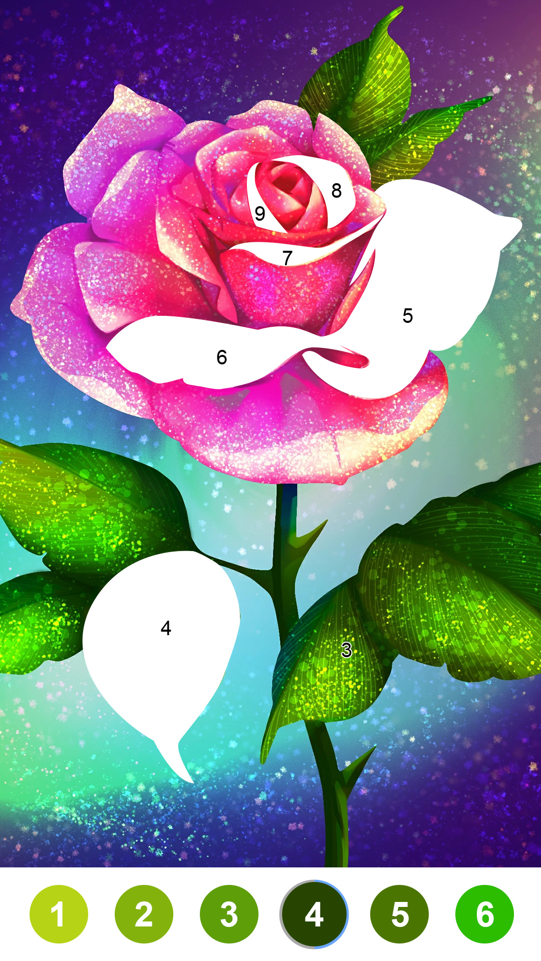اسکرین شات 3 بازی Coloring Magic:Paint by Number