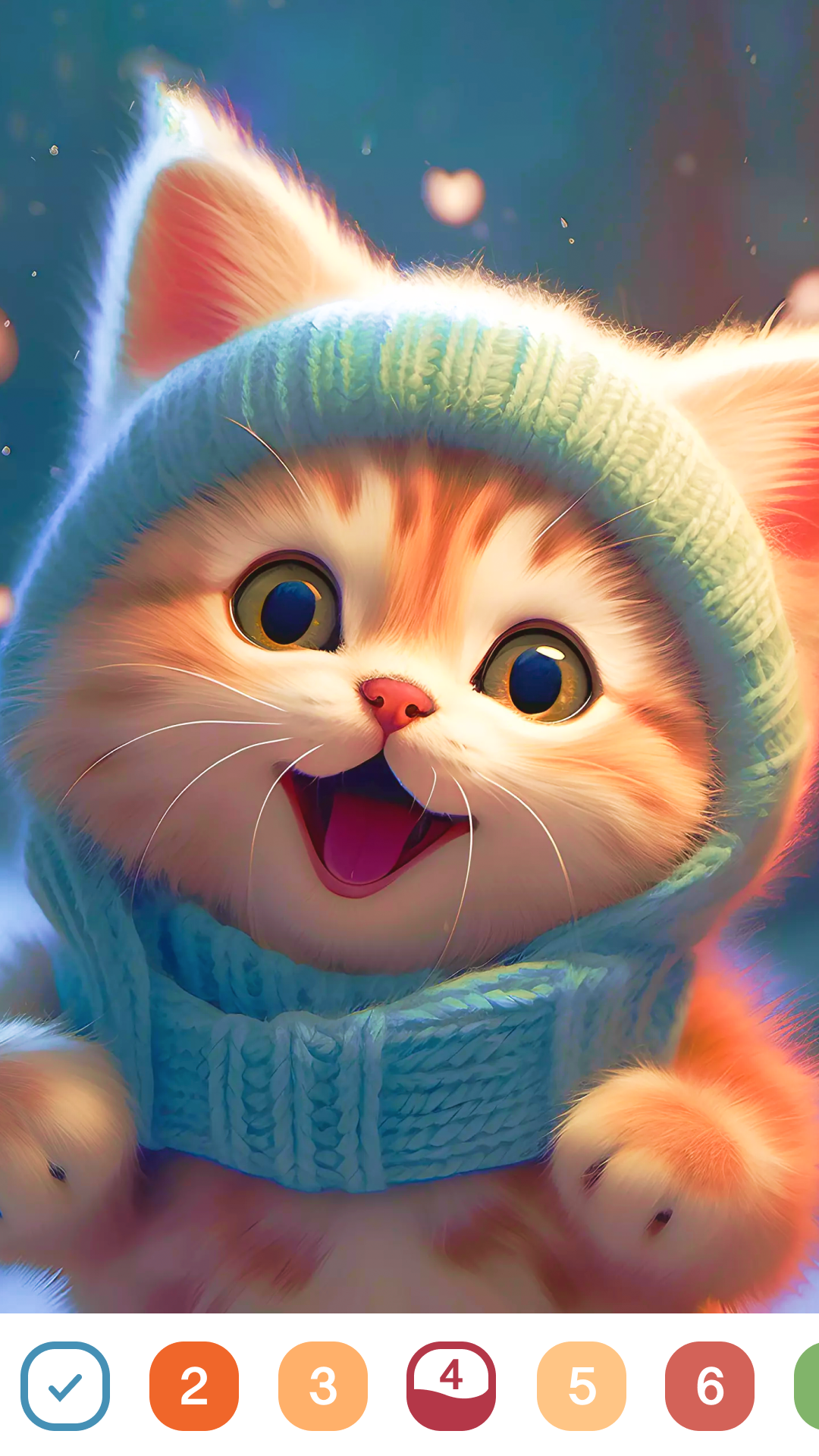 اسکرین شات 6 بازی Cute Color - Color by Number