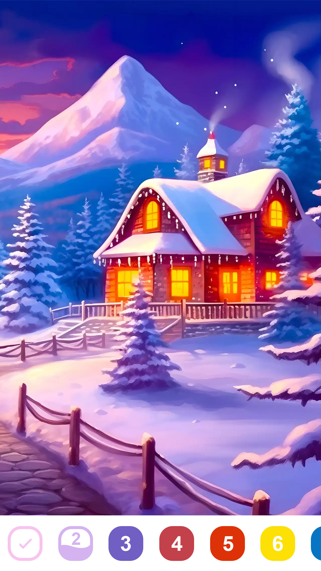 اسکرین شات 2 بازی Fancy Color - Paint By Number