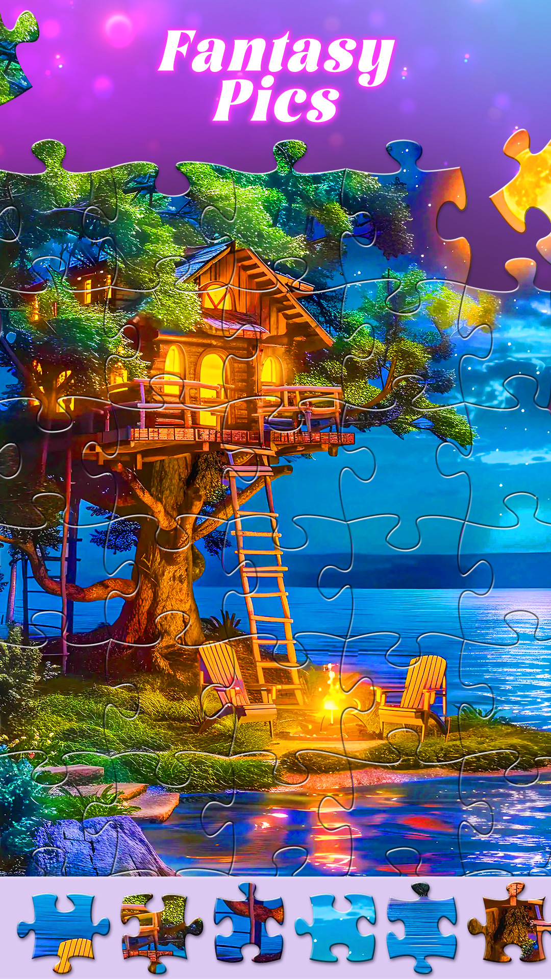 اسکرین شات 2 بازی Jigsaw Puzzles - Fancy Jigsaw