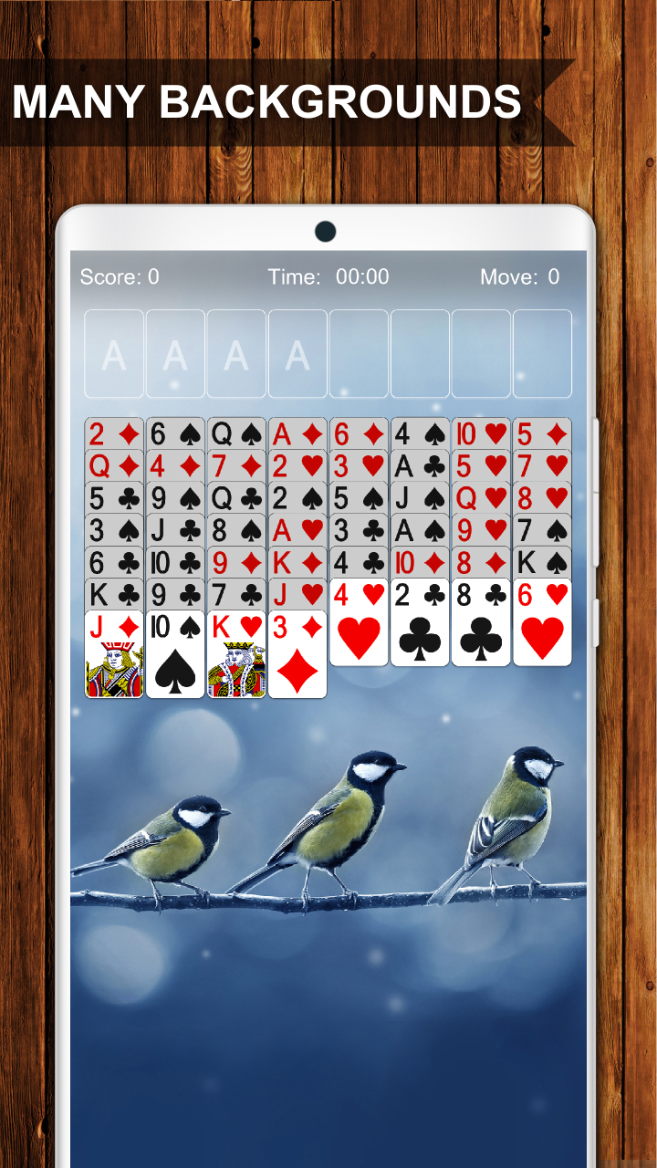 اسکرین شات 3 بازی Freecell Solitaire