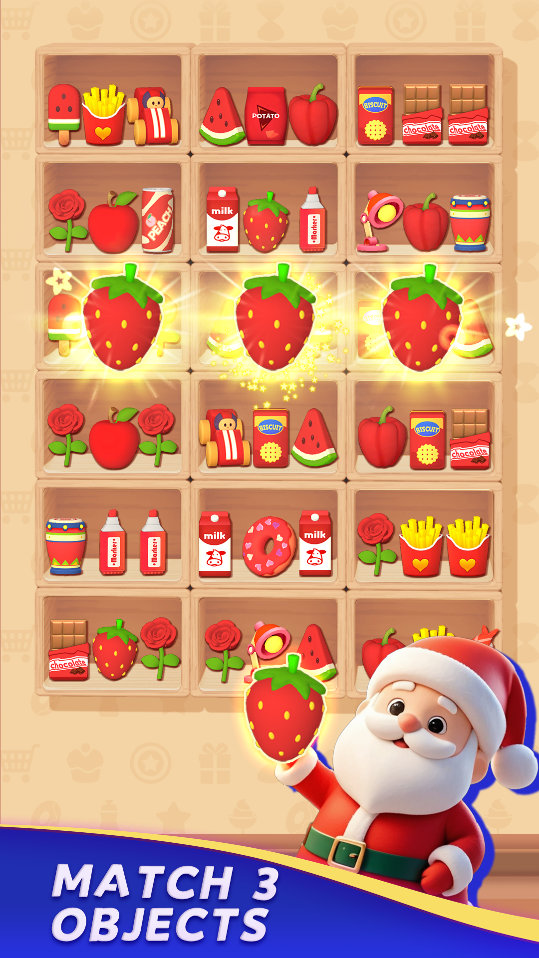 اسکرین شات 2 بازی Goods Triple-3D Match Game