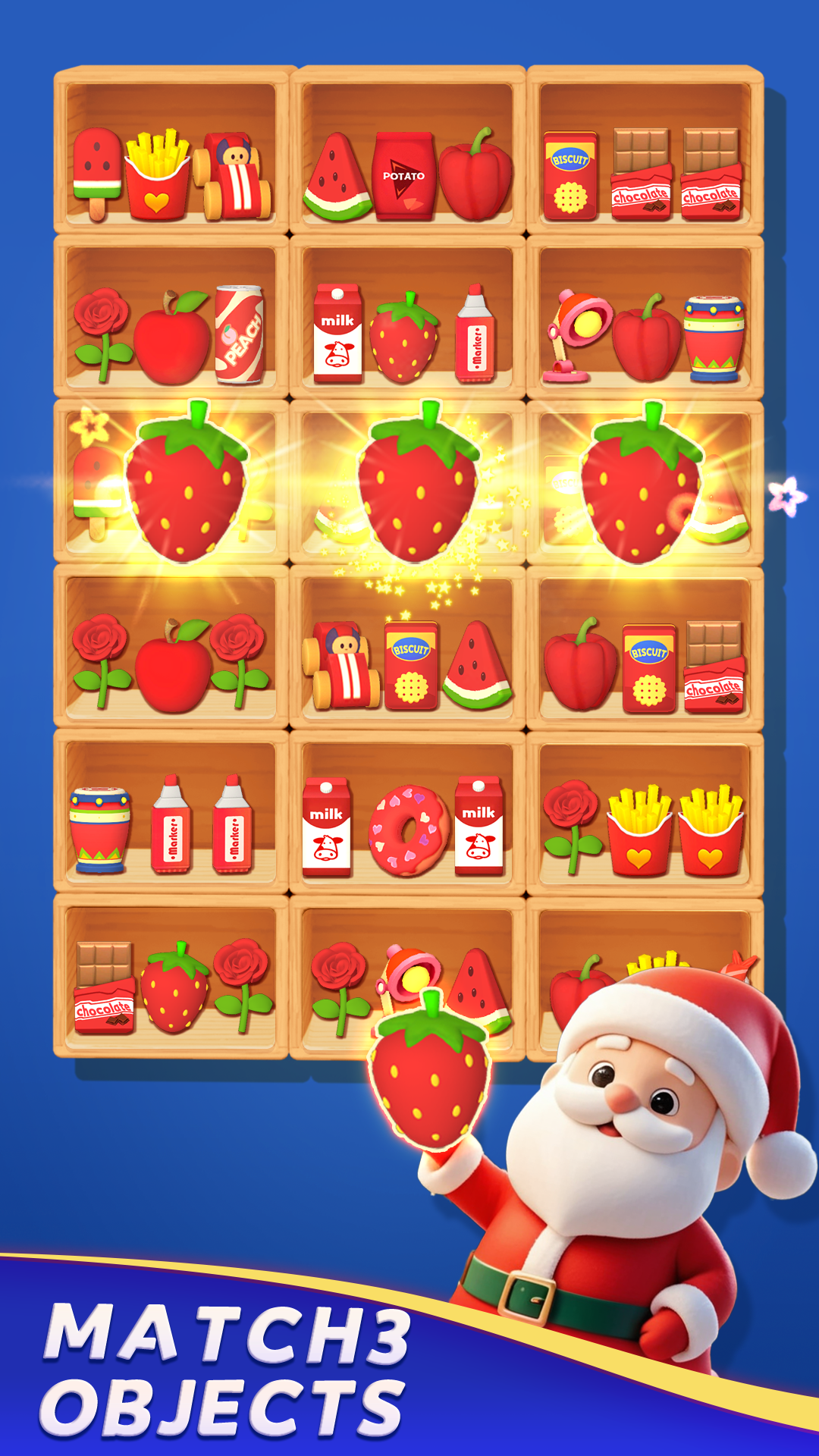 اسکرین شات 1 بازی Triple Goods -Match 3d Game