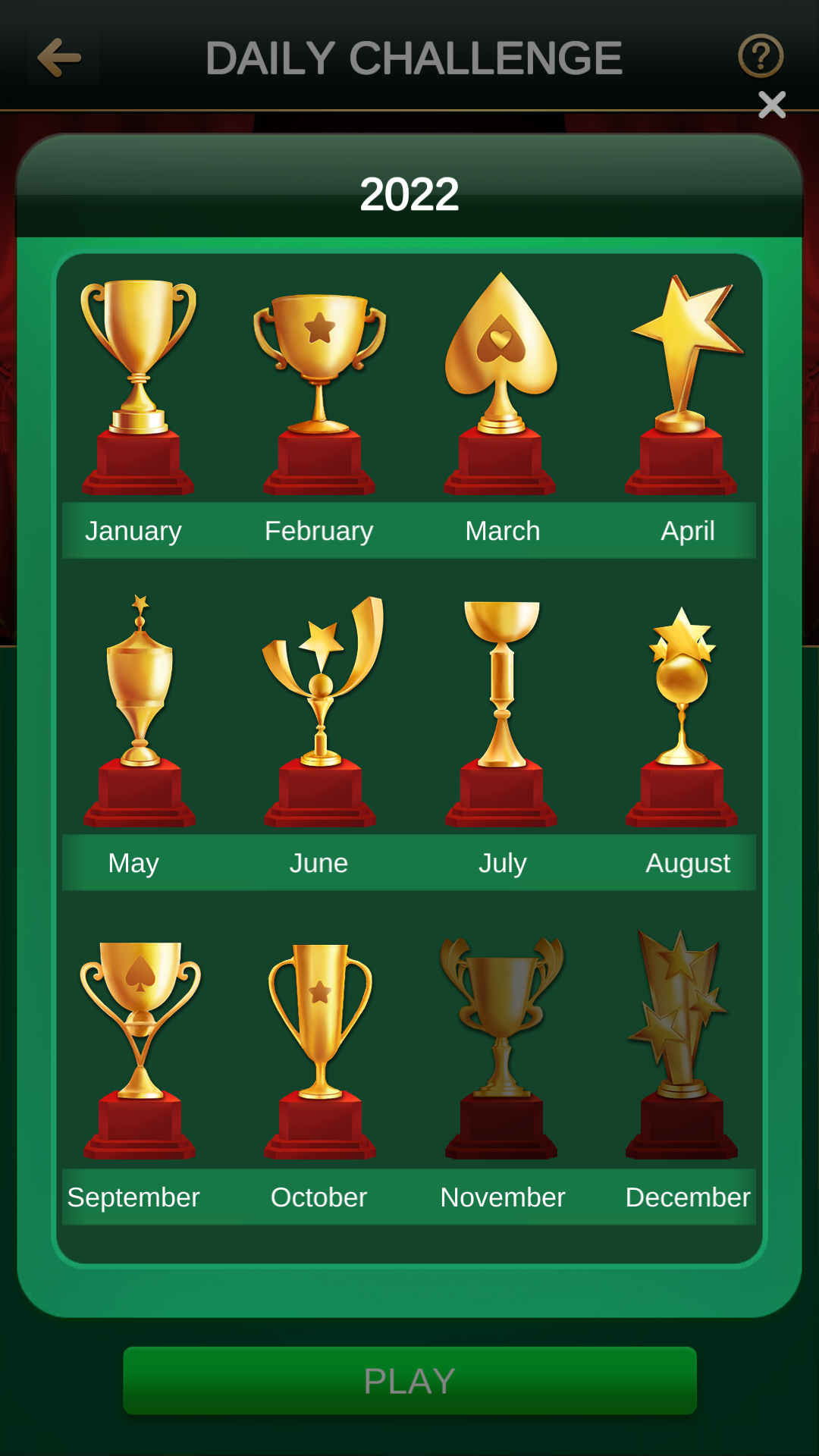 اسکرین شات 5 بازی Solitaire Classic Game