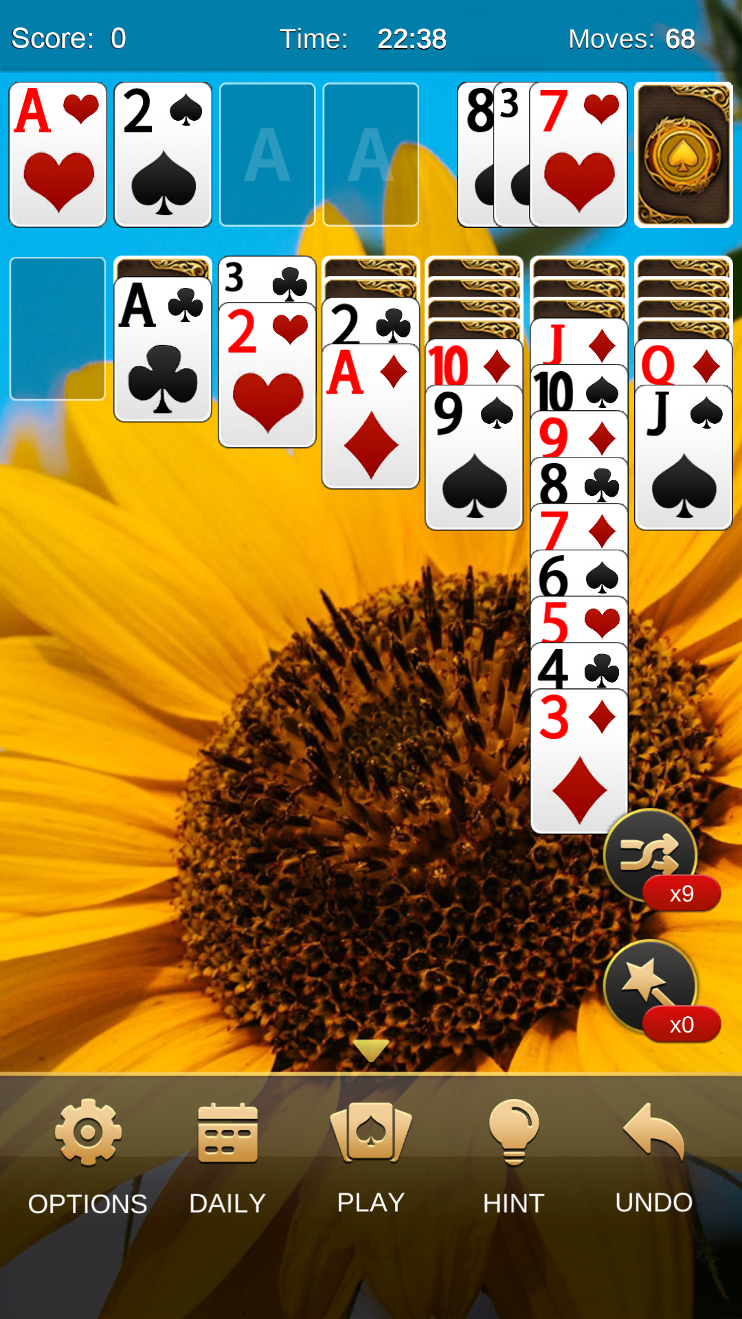 اسکرین شات 4 بازی Solitaire Classic Game